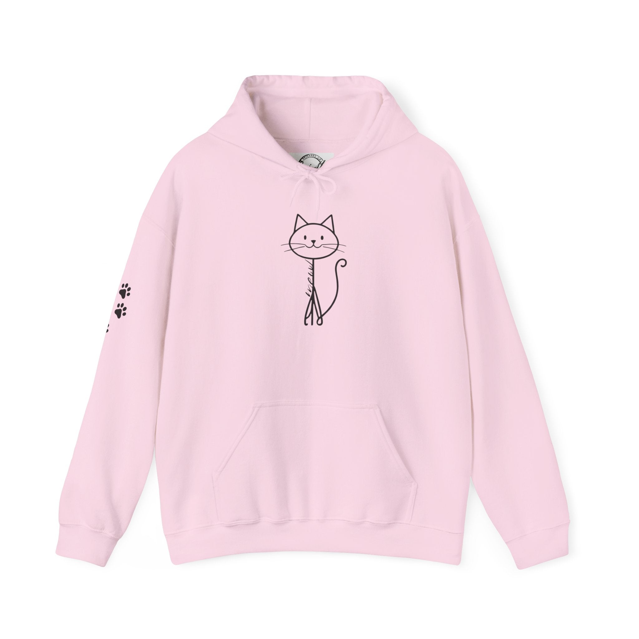 Cozy Stick Cat Lover Hoodie - Clothing, Hoodies - EpiAl's Shop