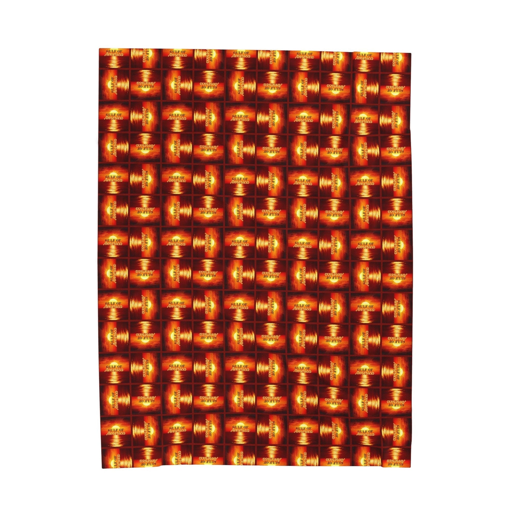 Cozy Velveteen Plush Blanket - Sunset American Gulf Design - Decor, Blankets & Comforters - EpiAl's Shop