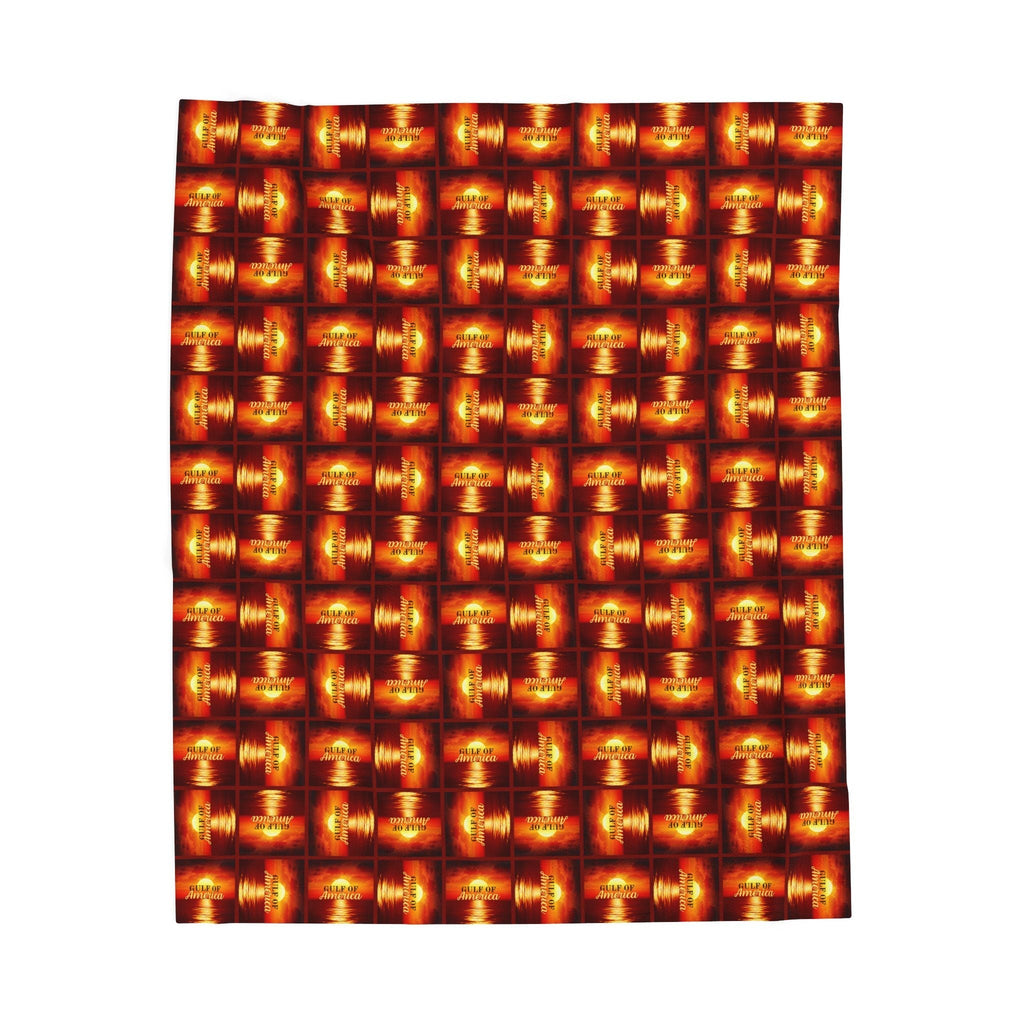Cozy Velveteen Plush Blanket - Sunset American Gulf Design - Decor, Blankets & Comforters - EpiAl's Shop