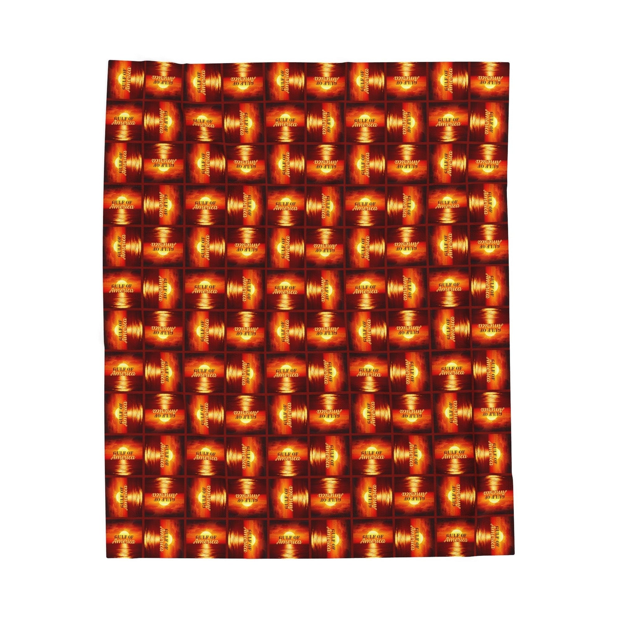 Cozy Velveteen Plush Blanket - Sunset American Gulf Design - Decor, Blankets & Comforters - EpiAl's Shop
