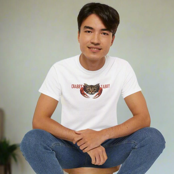 Crabby Tabby Cat Lover Unisex Tee - Clothing, T-shirts - EpiAl's Shop