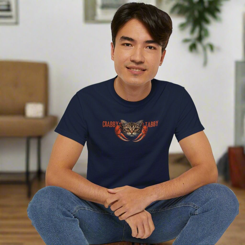 Crabby Tabby Cat Lover Unisex Tee - Clothing, T-shirts - EpiAl's Shop