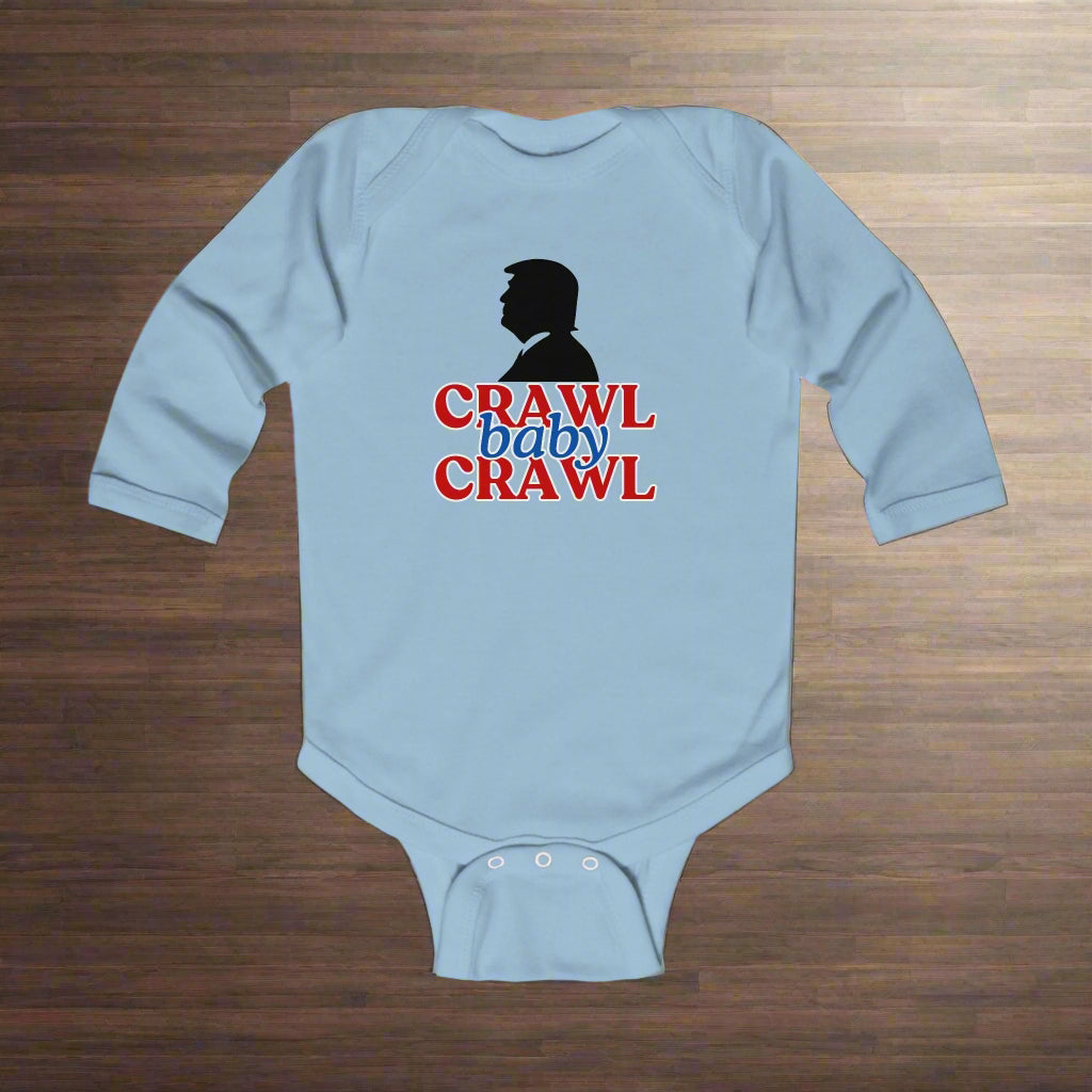 Crawl Baby Crawl Infant Long Sleeve Bodysuit - Clothing, Kids & Infants - EpiAl's Shop