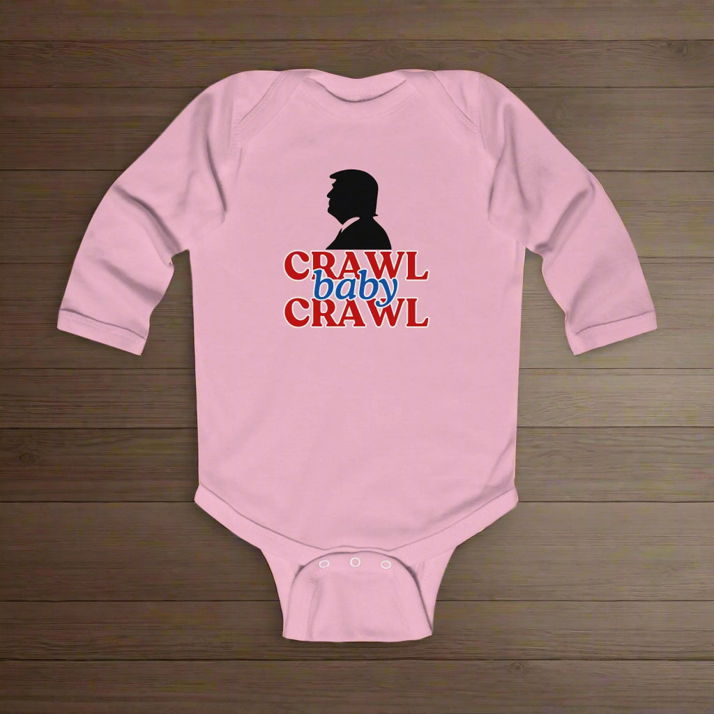 Crawl Baby Crawl Infant Long Sleeve Bodysuit - Clothing, Kids & Infants - EpiAl's Shop
