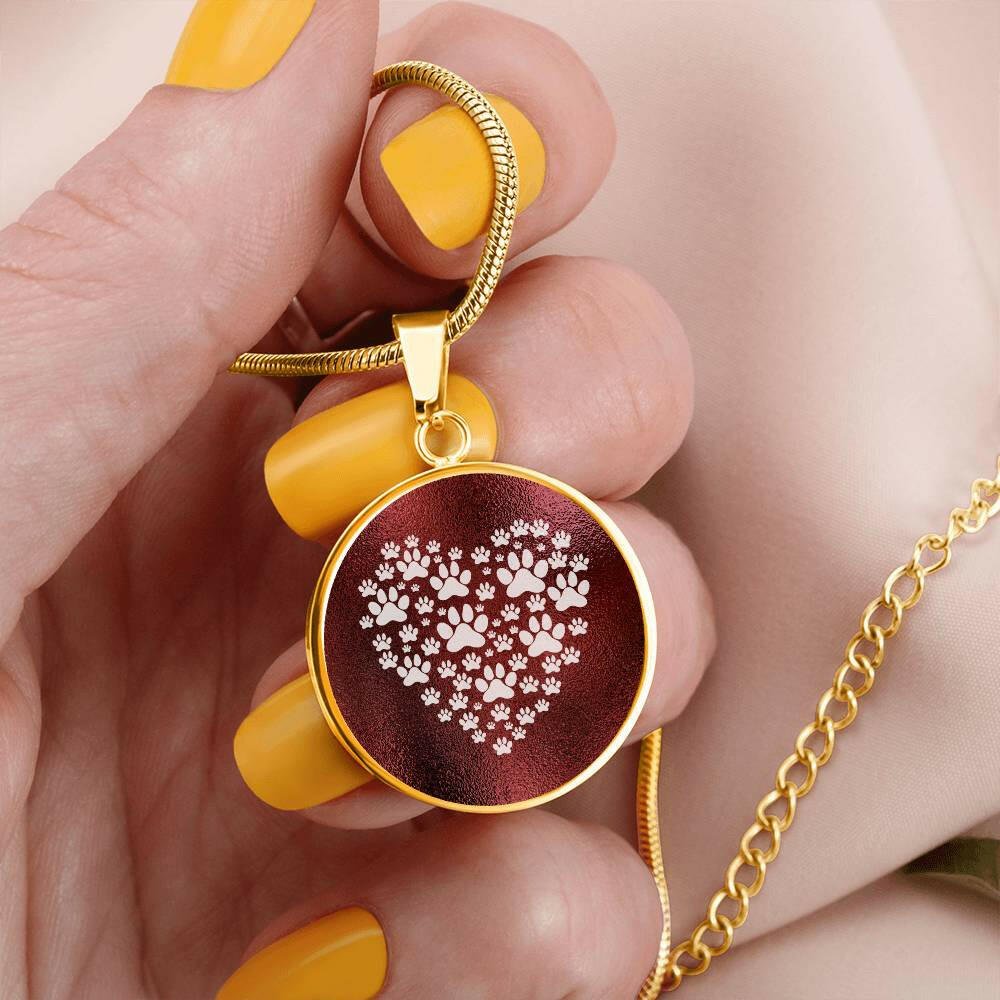 Crimson Kitty Love Necklace - Jewelry - Epileptic Al’s Shop