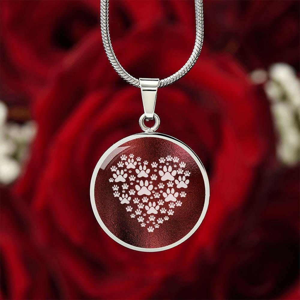 Crimson Kitty Love Necklace - Jewelry - Epileptic Al’s Shop