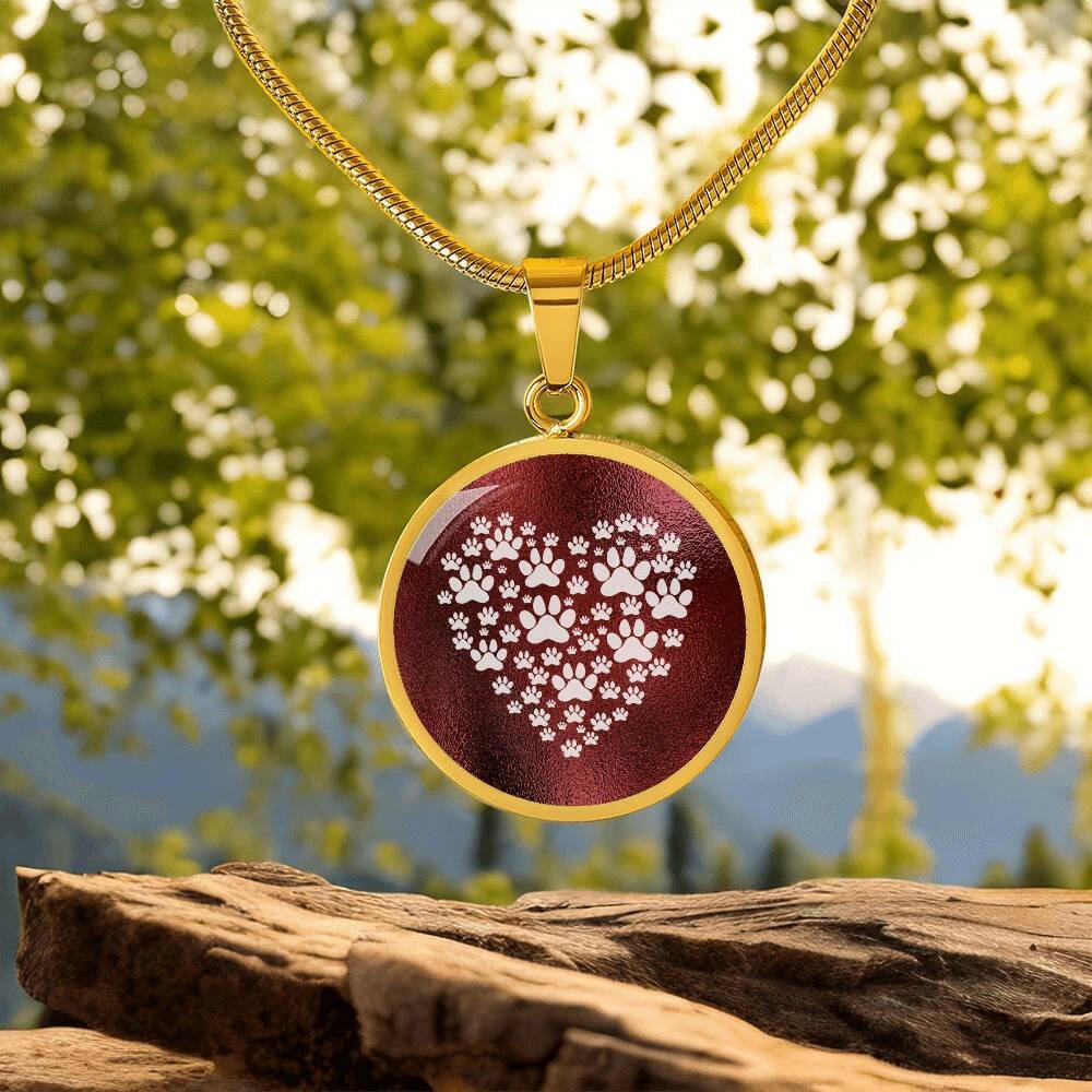 Crimson Kitty Love Necklace - Jewelry - Epileptic Al’s Shop