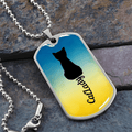 Cursive Tail Cat Lady Necklace - Jewelry, Necklaces - EpiAl's Shop