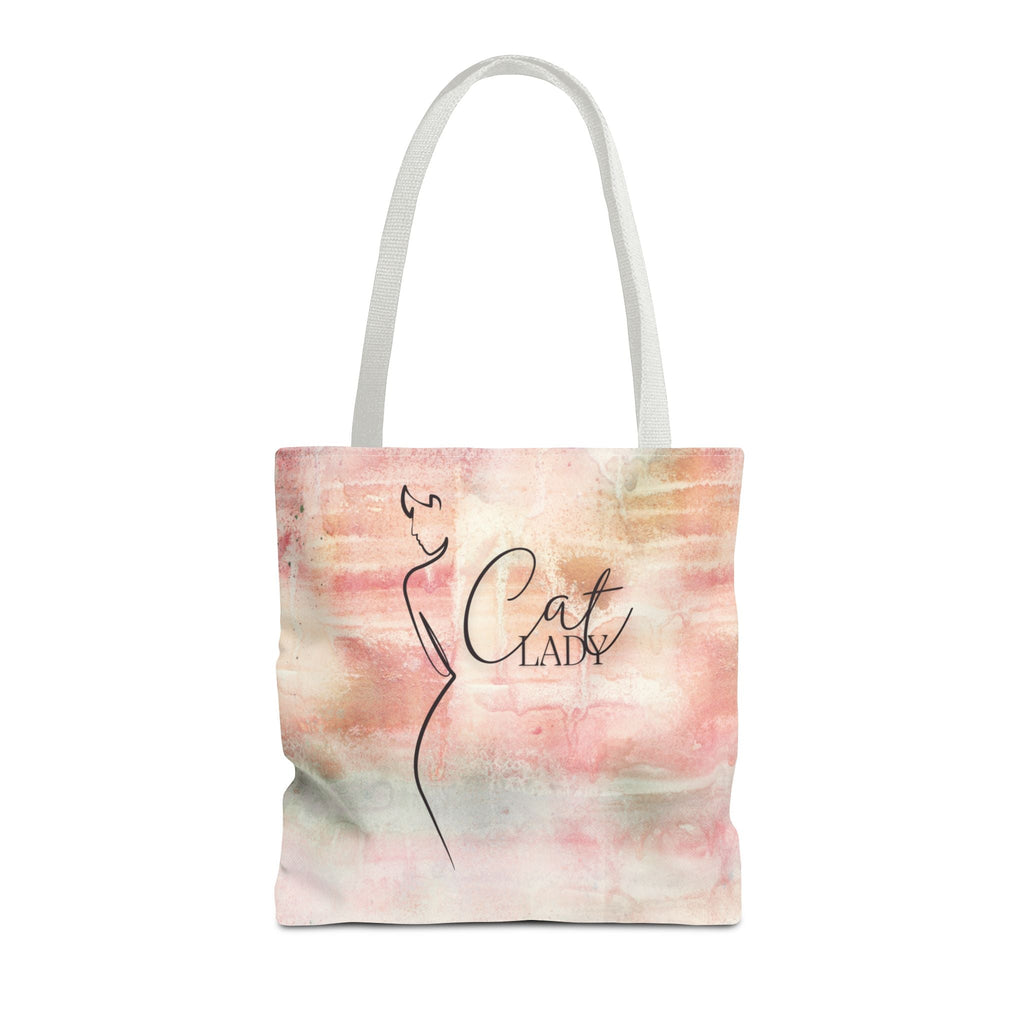 Curvy Cat Lady Tote Bag - Bags - EpiAl's Shop