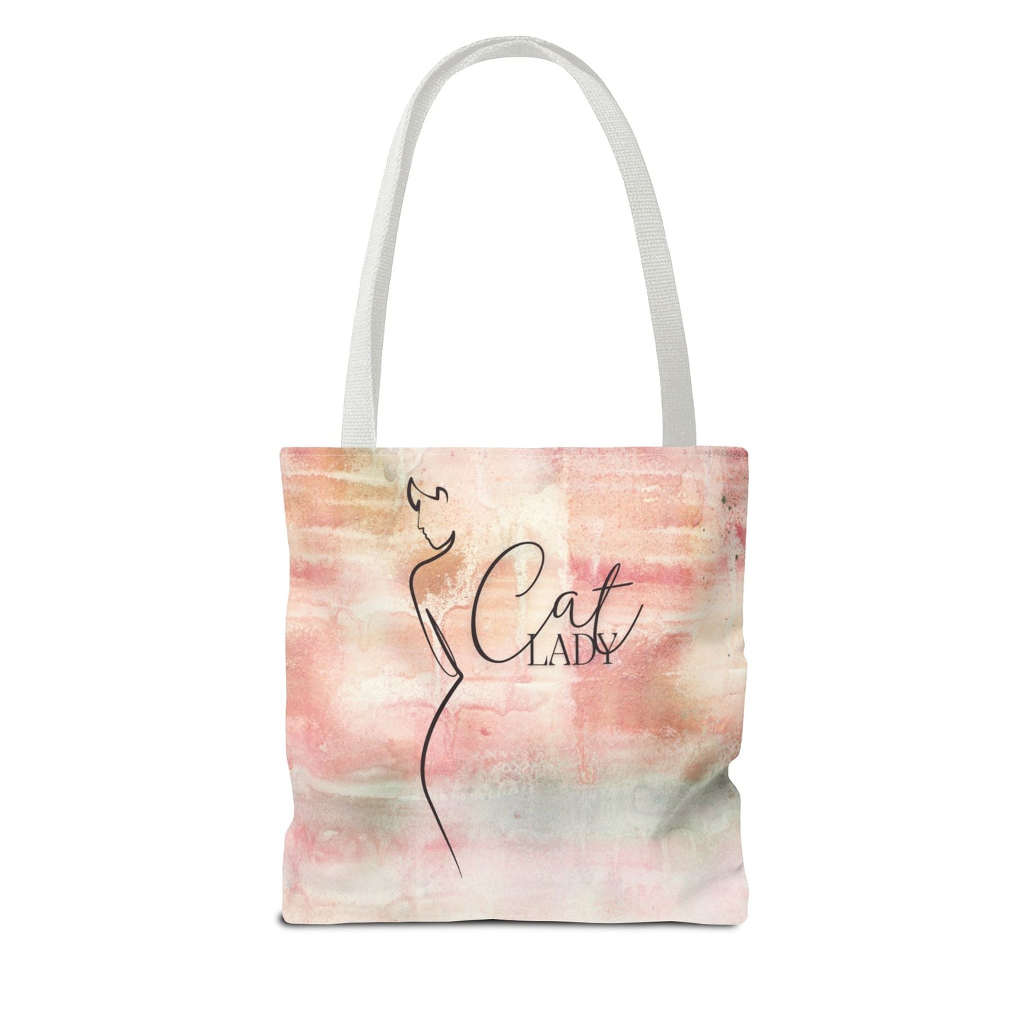 Curvy Cat Lady Tote Bag - Bags - EpiAl's Shop