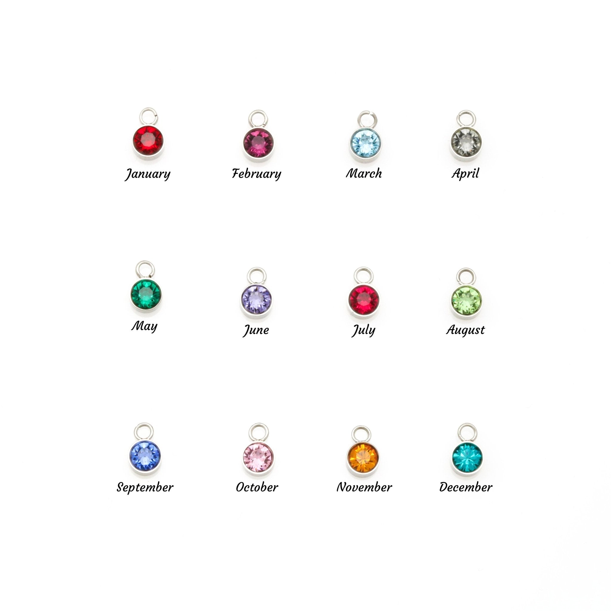 Custom Name Necklace with Birthstone | Personalized Cursive Jewelry - Jewelry, Necklaces - EpiAl's Shop