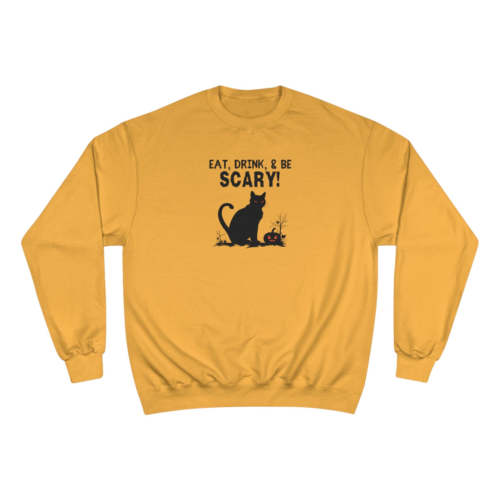 Customized Halloween Themed Champion Sweatshirt - Sweatshirt - Epileptic Al’s Shop
