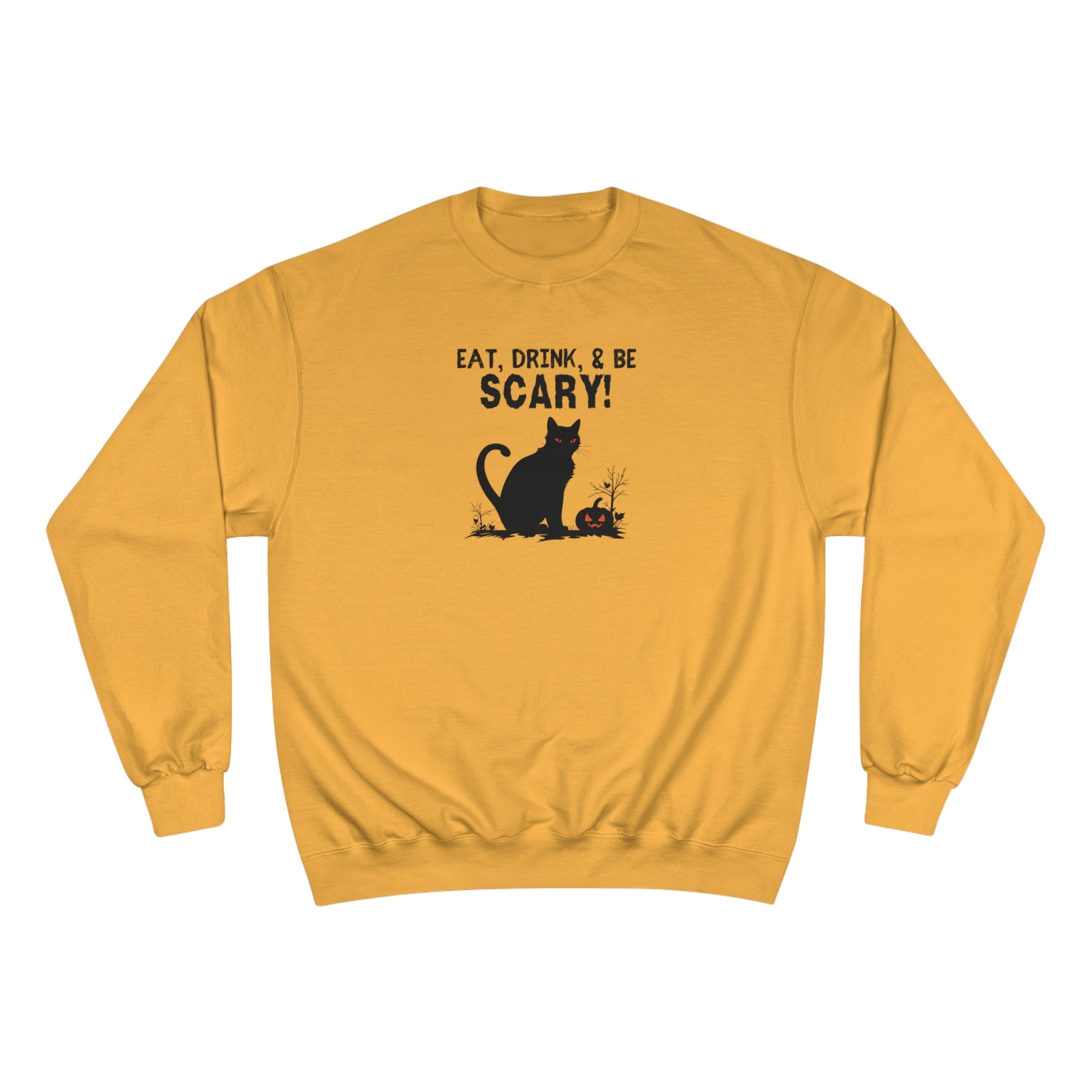 Customized Halloween Themed Champion Sweatshirt - Sweatshirt - Epileptic Al’s Shop