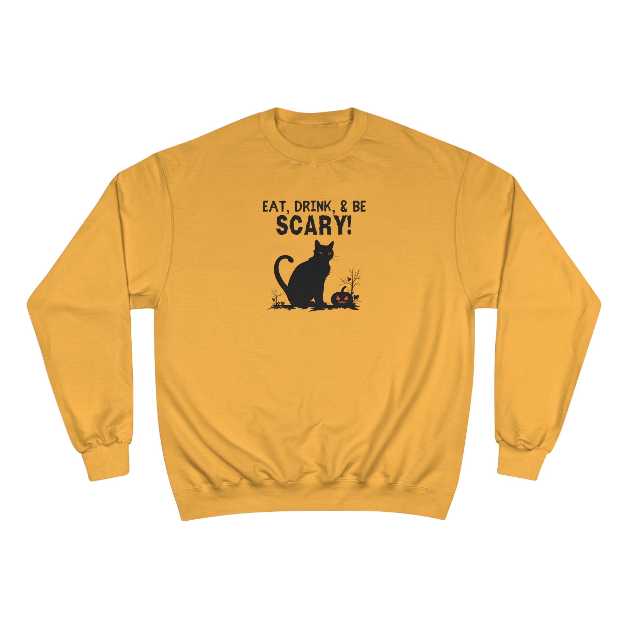 Customized Halloween Themed Champion Sweatshirt - Sweatshirt - Epileptic Al’s Shop