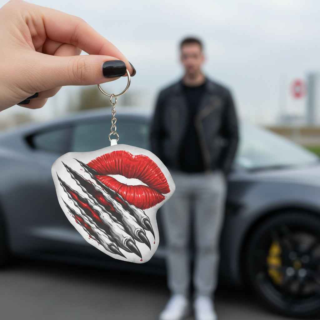Cute, But Dangerous Keychain - Jewelry, Keychains - EpiAl's Shop