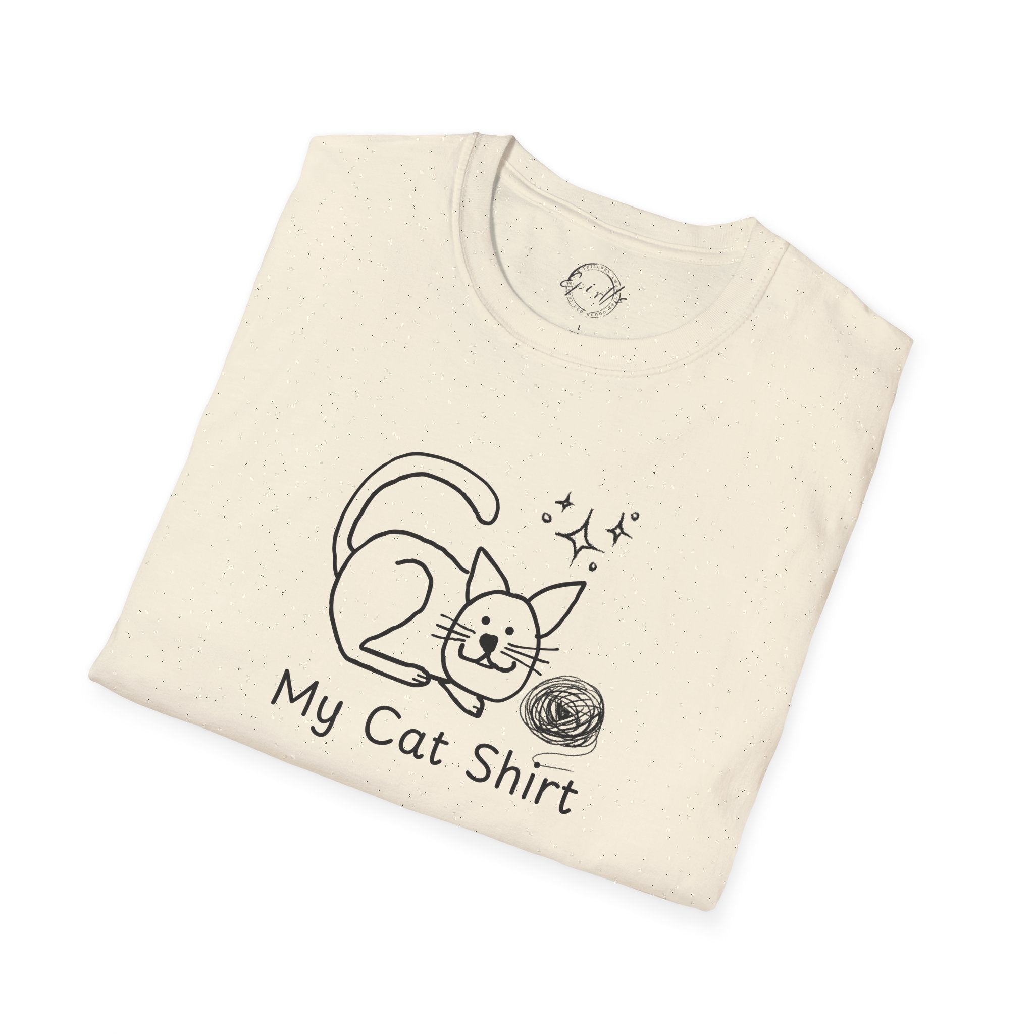Cute Cat Lover T-Shirt - My Cat Shirt Design - Clothing, T-shirts - EpiAl's Shop