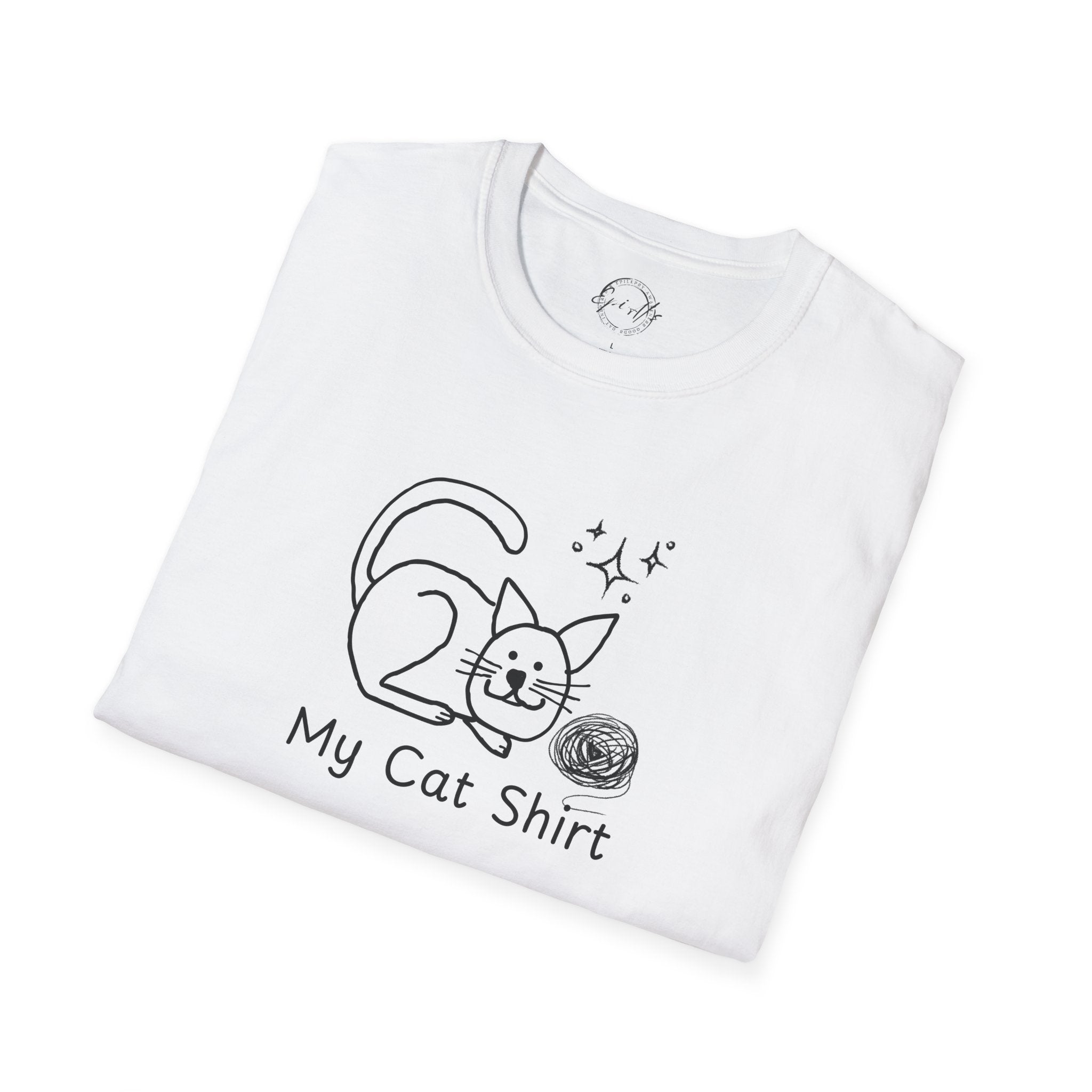 Cute Cat Lover T-Shirt - My Cat Shirt Design - Clothing, T-shirts - EpiAl's Shop