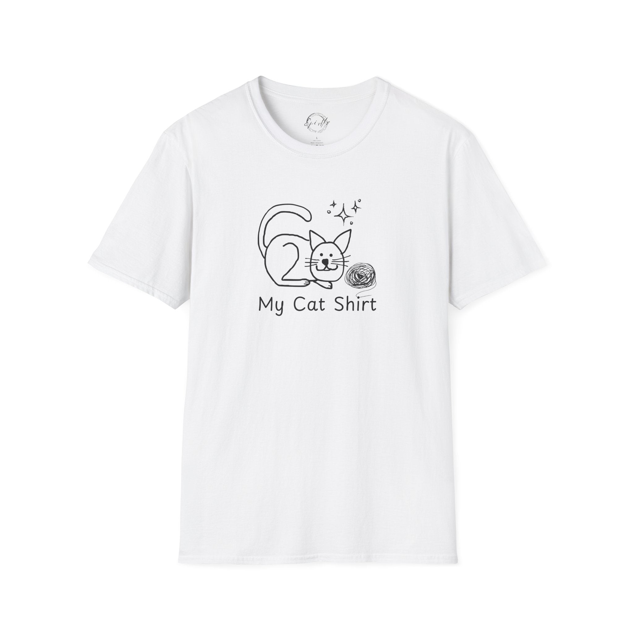 Cute Cat Lover T-Shirt - My Cat Shirt Design - Clothing, T-shirts - EpiAl's Shop