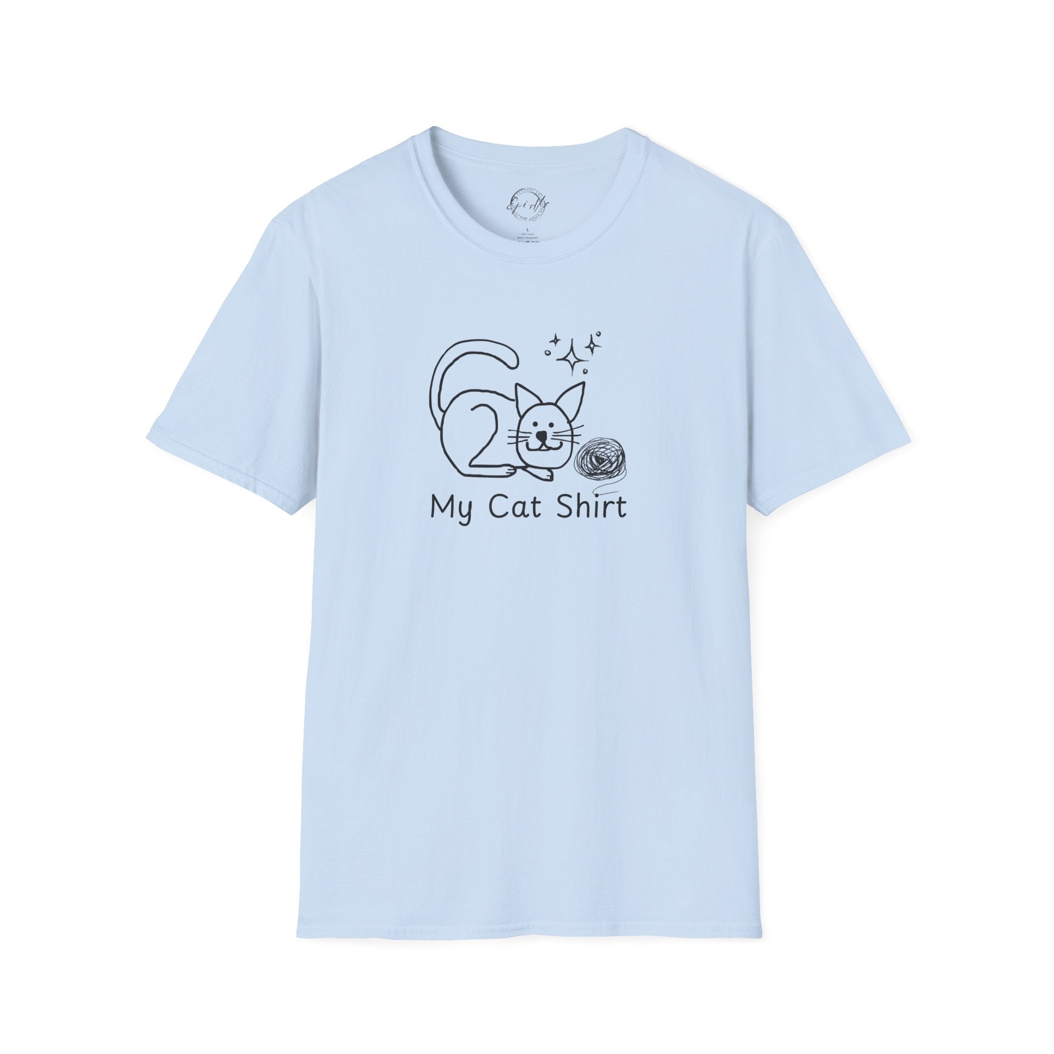 Cute Cat Lover T-Shirt - My Cat Shirt Design - Clothing, T-shirts - EpiAl's Shop