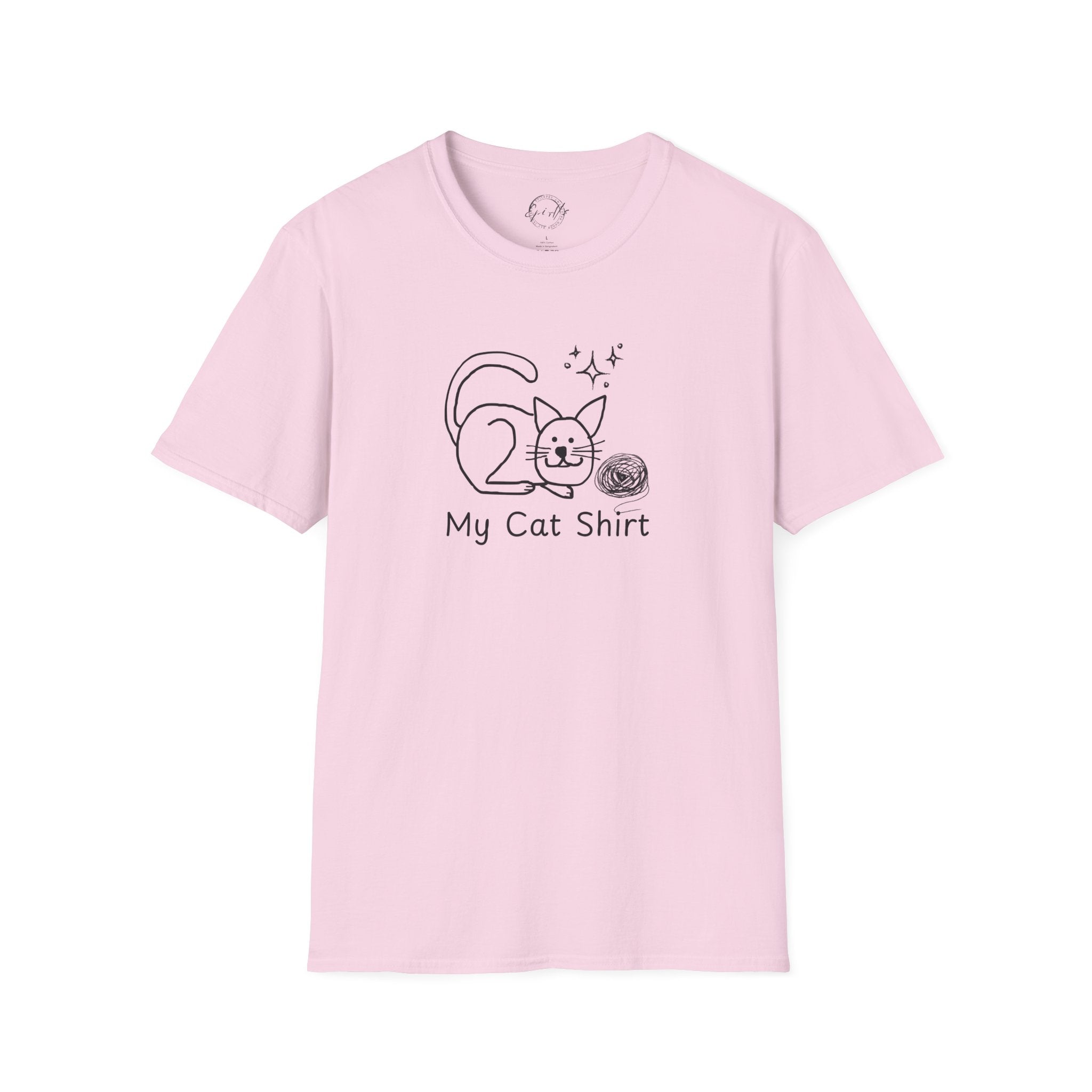 Cute Cat Lover T-Shirt - My Cat Shirt Design - Clothing, T-shirts - EpiAl's Shop