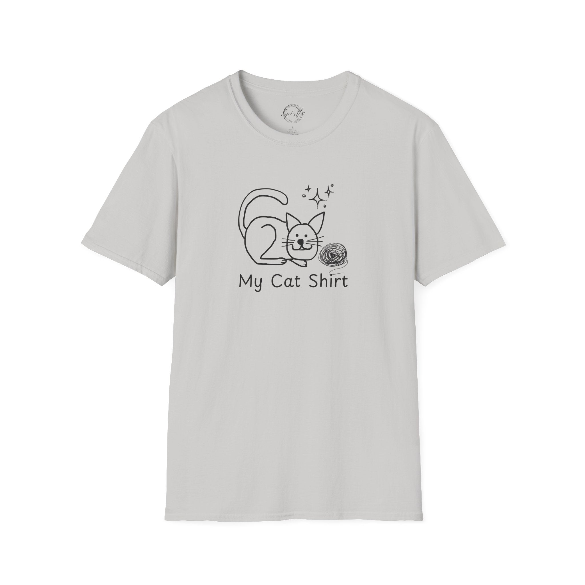 Cute Cat Lover T-Shirt - My Cat Shirt Design - Clothing, T-shirts - EpiAl's Shop