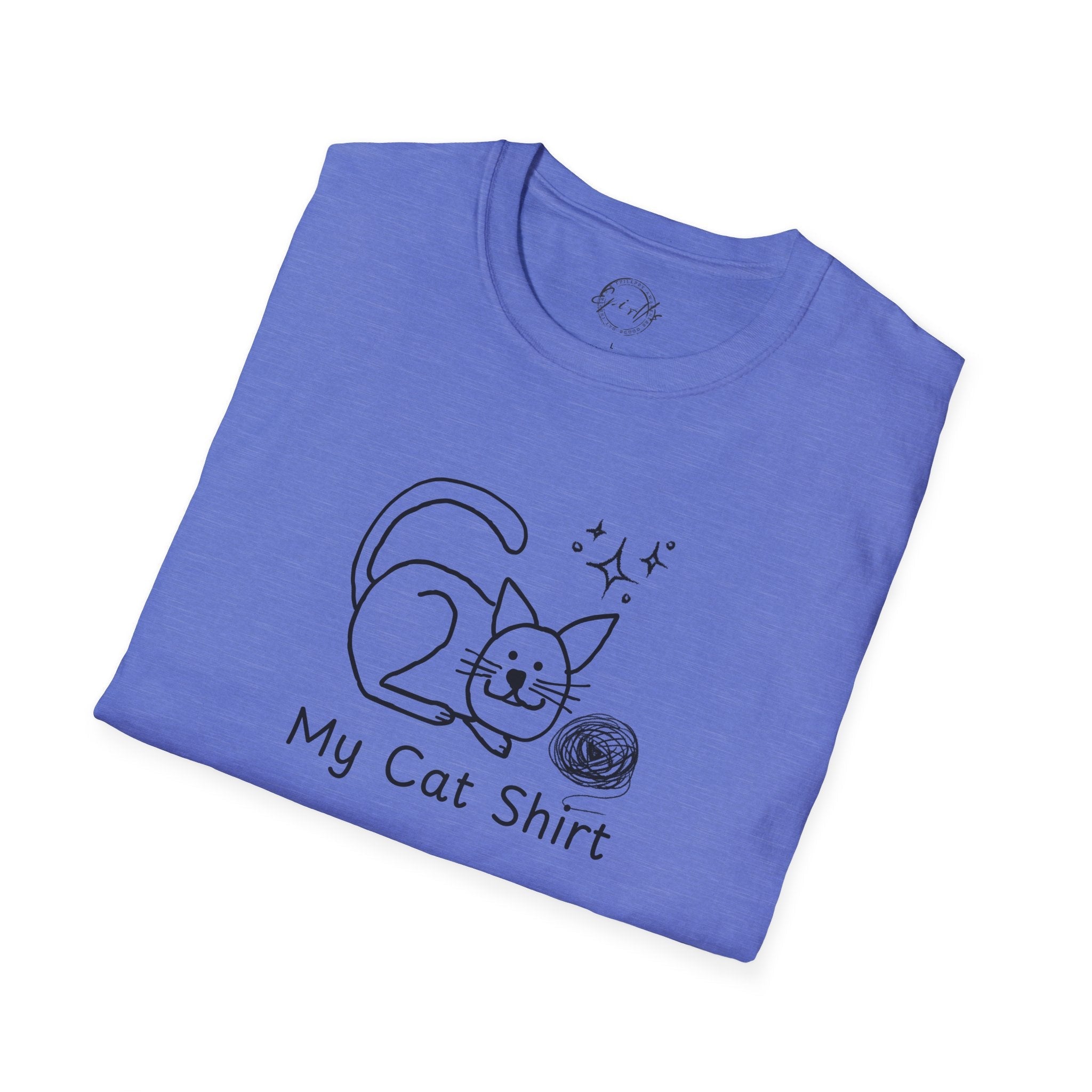 Cute Cat Lover T-Shirt - My Cat Shirt Design - Clothing, T-shirts - EpiAl's Shop