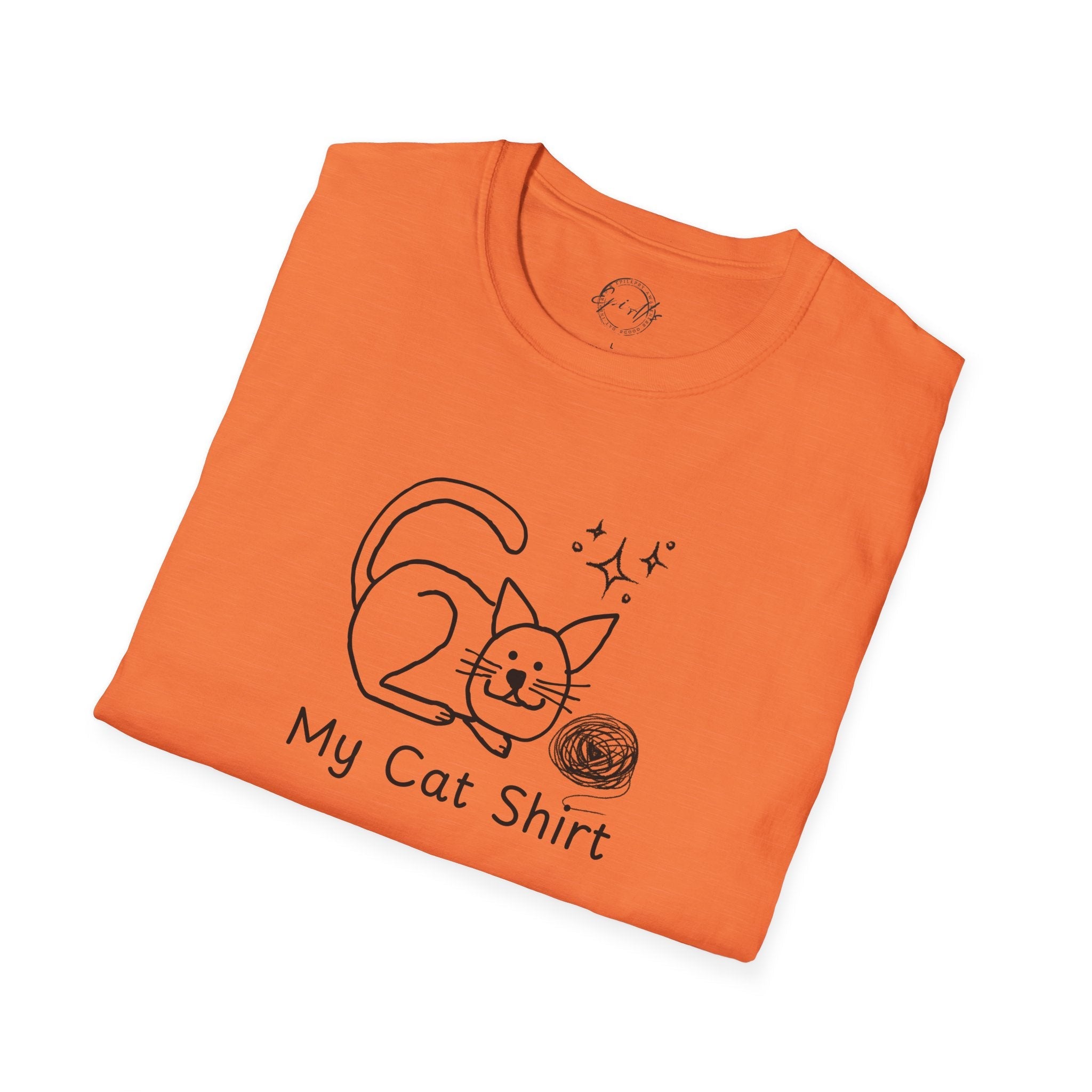Cute Cat Lover T-Shirt - My Cat Shirt Design - Clothing, T-shirts - EpiAl's Shop