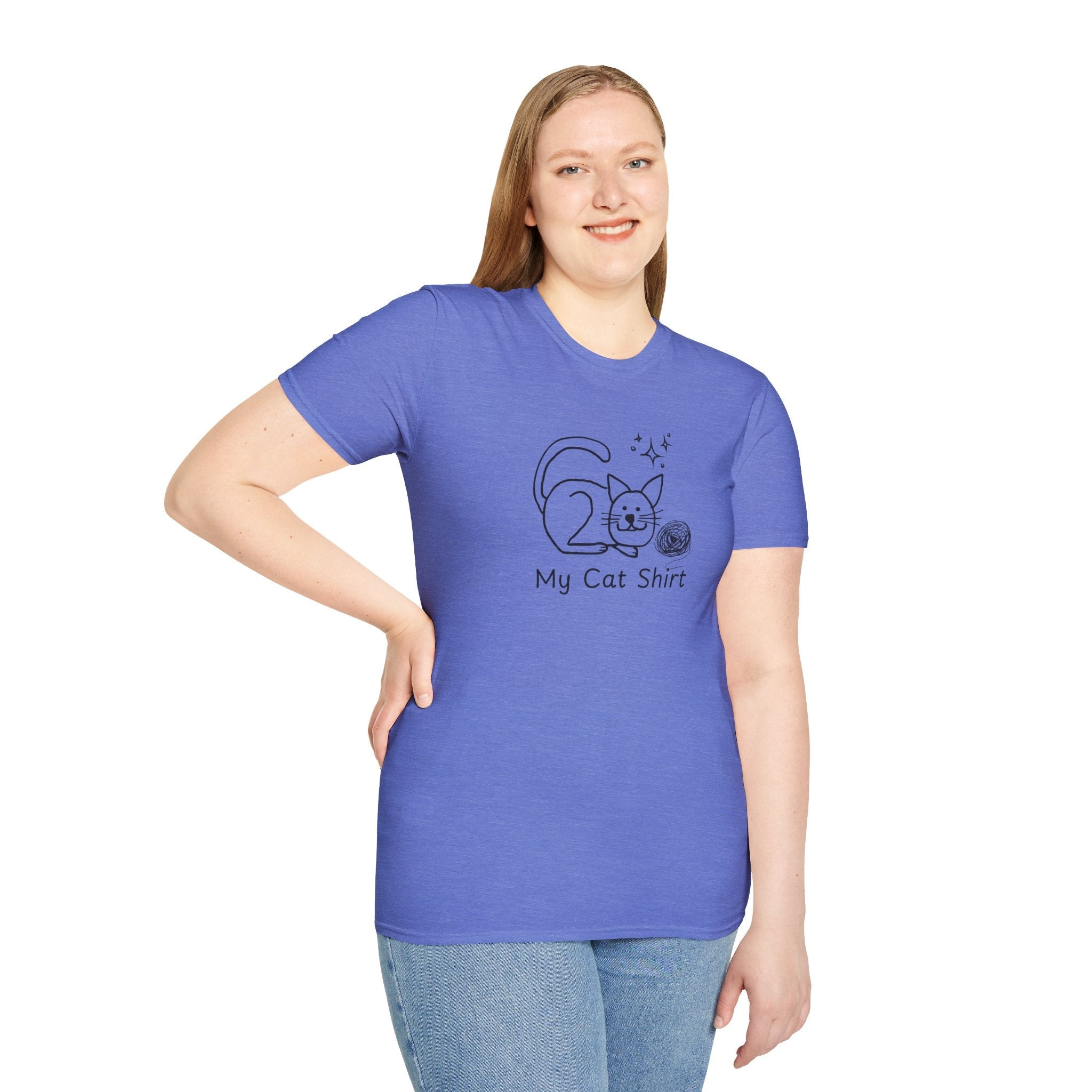 Cute Cat Lover T-Shirt - My Cat Shirt Design - Clothing, T-shirts - EpiAl's Shop