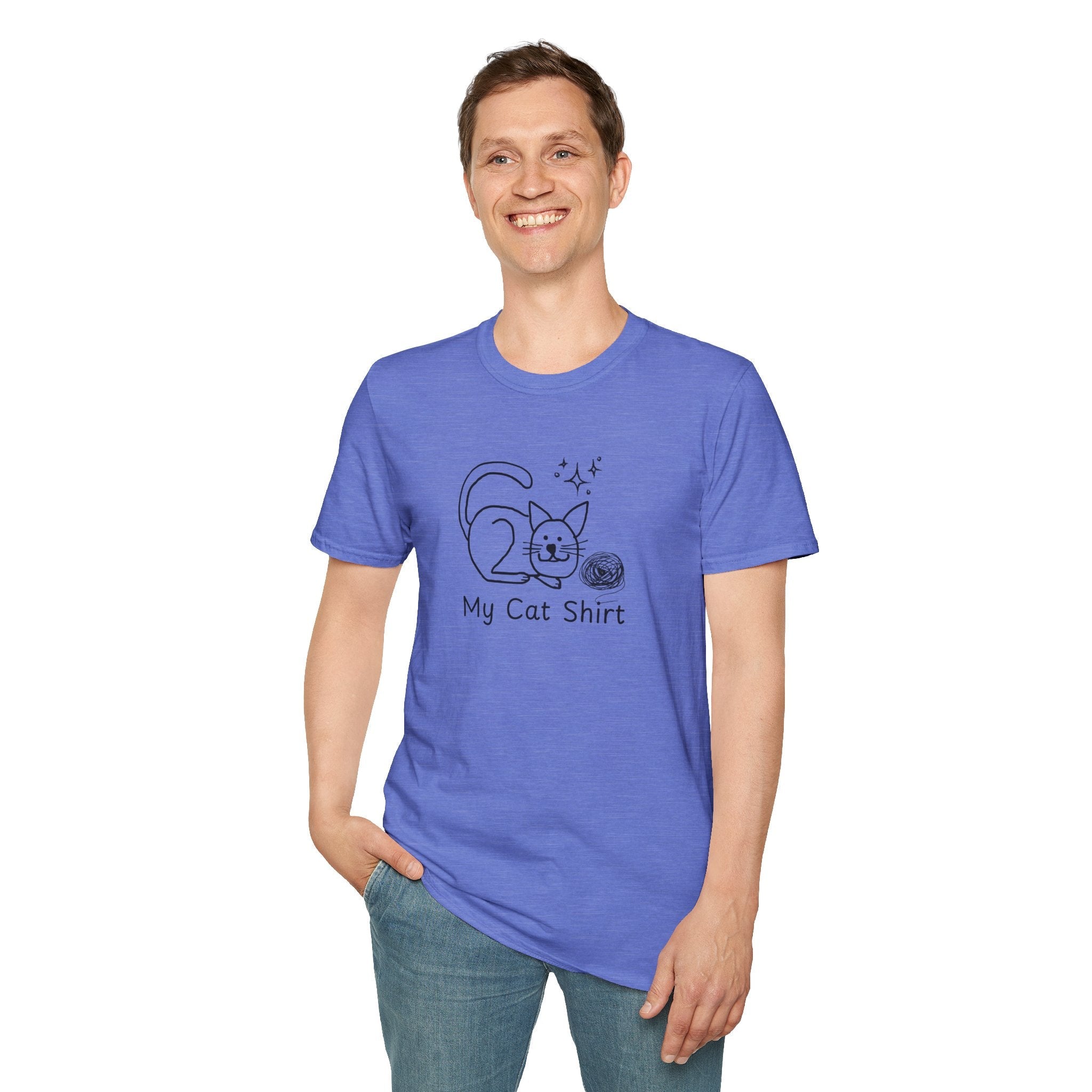 Cute Cat Lover T-Shirt - My Cat Shirt Design - Clothing, T-shirts - EpiAl's Shop