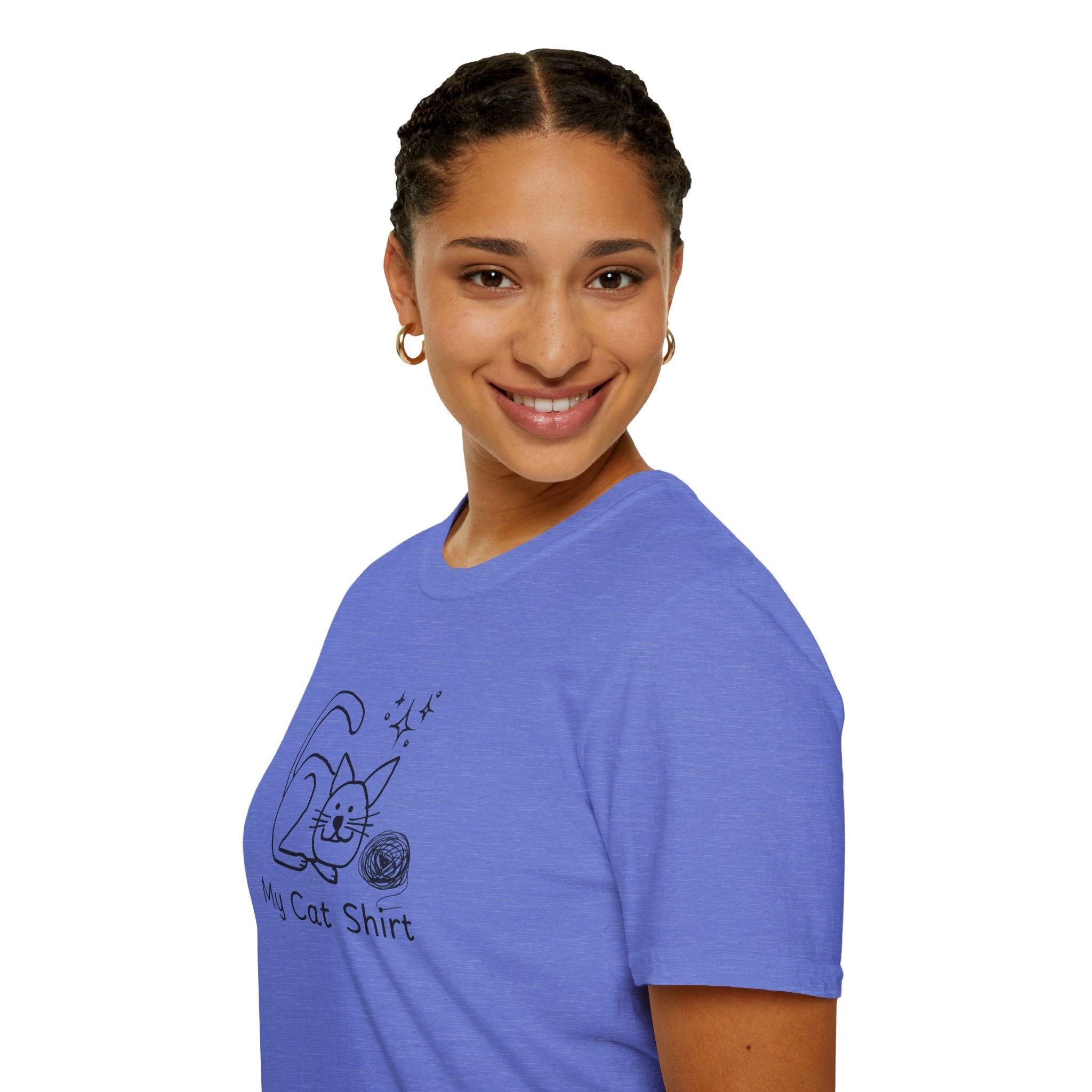 Cute Cat Lover T-Shirt - My Cat Shirt Design - Clothing, T-shirts - EpiAl's Shop