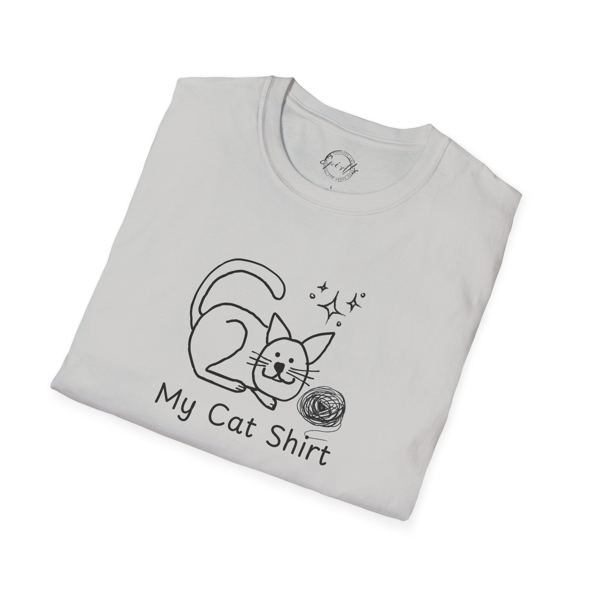 Cute Cat Lover T-Shirt - My Cat Shirt Design - Clothing, T-shirts - EpiAl's Shop