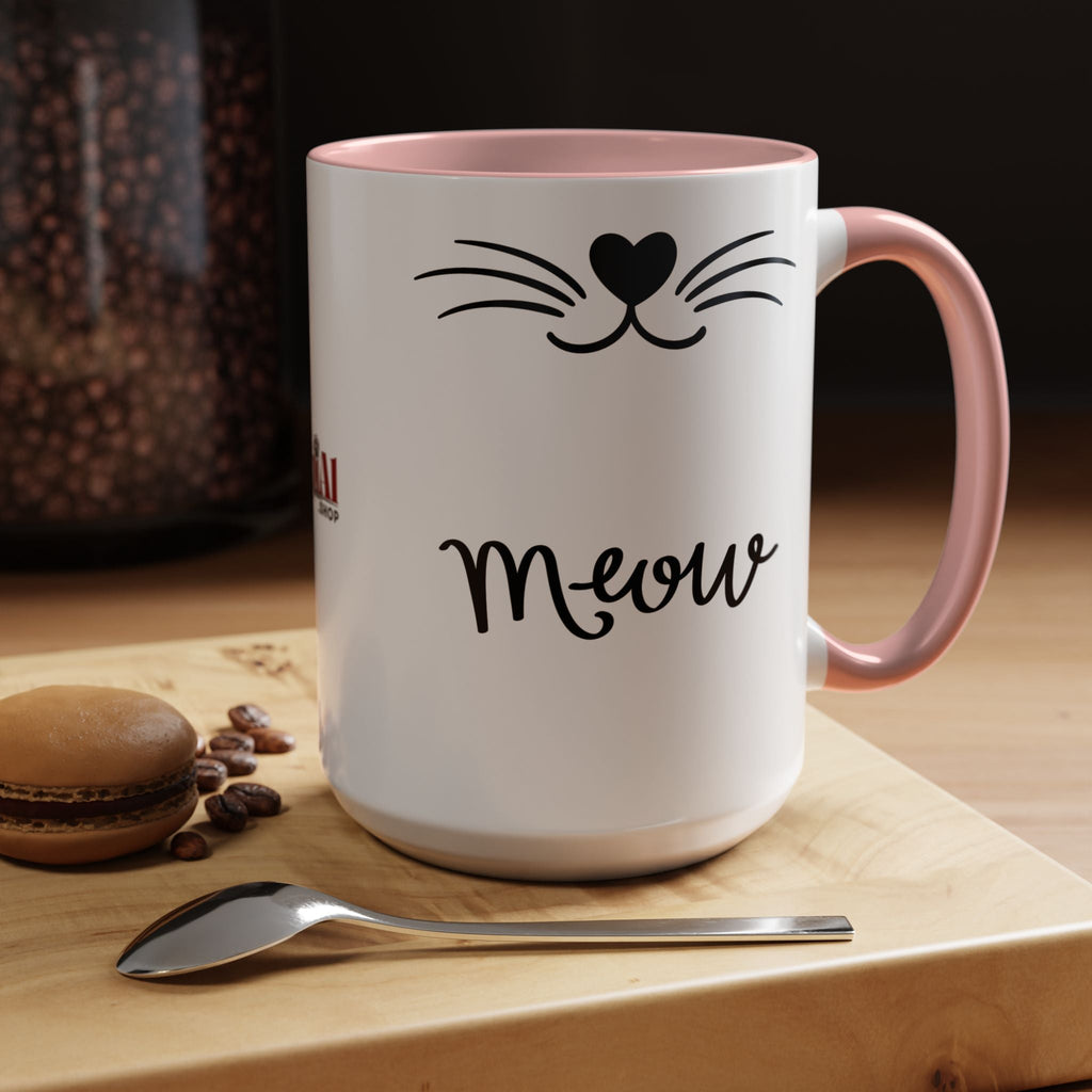 Cute Cat Whiskers Coffee Mug - Drinkware, Coffee Mugs - EpiAl's Shop