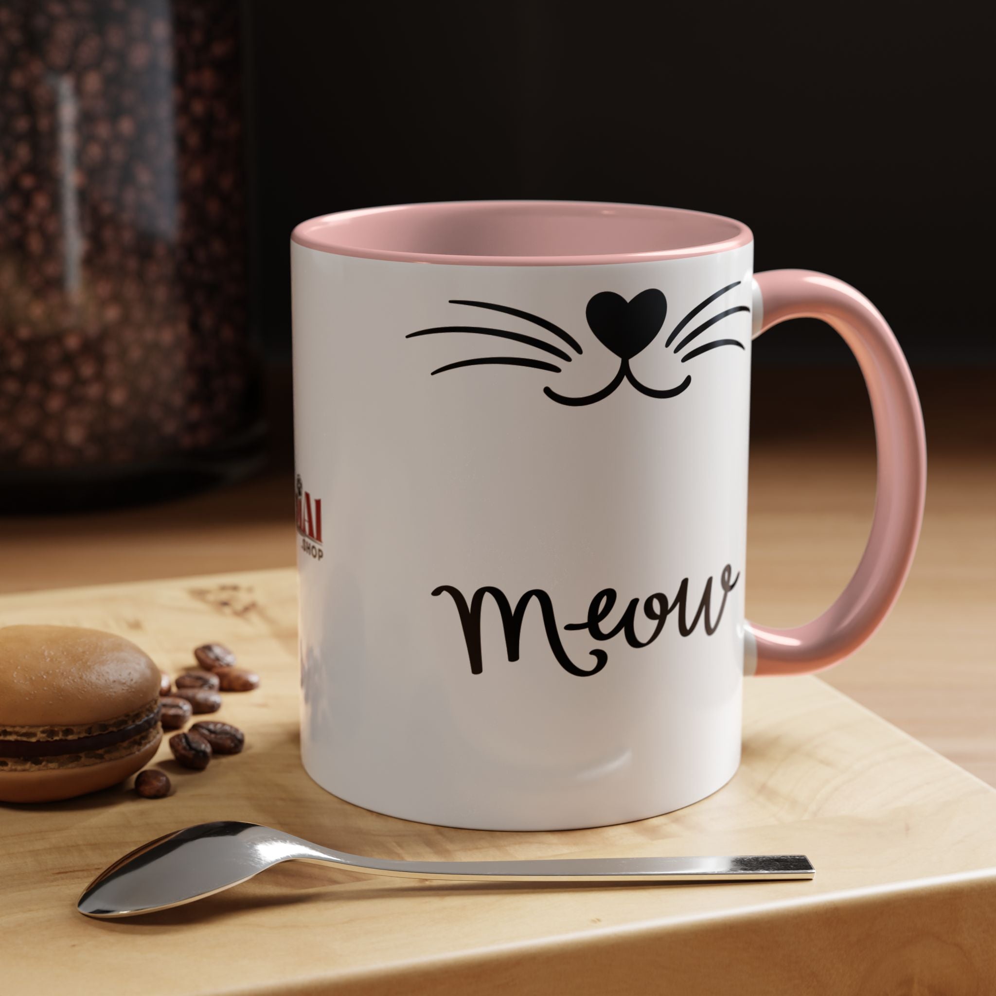 Cute Cat Whiskers Coffee Mug - Drinkware, Coffee Mugs - EpiAl's Shop