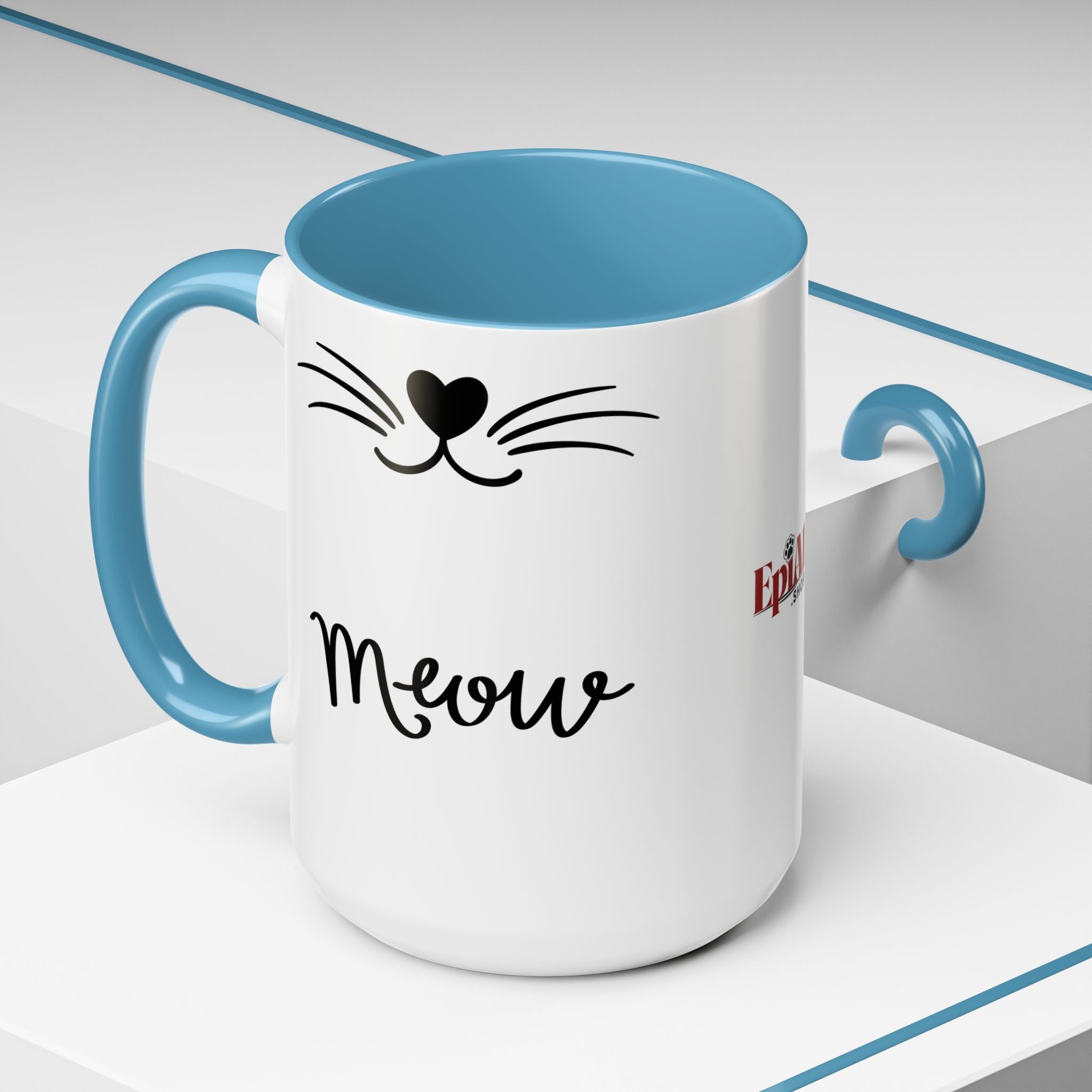 Cute Cat Whiskers Coffee Mug - Drinkware, Coffee Mugs - EpiAl's Shop