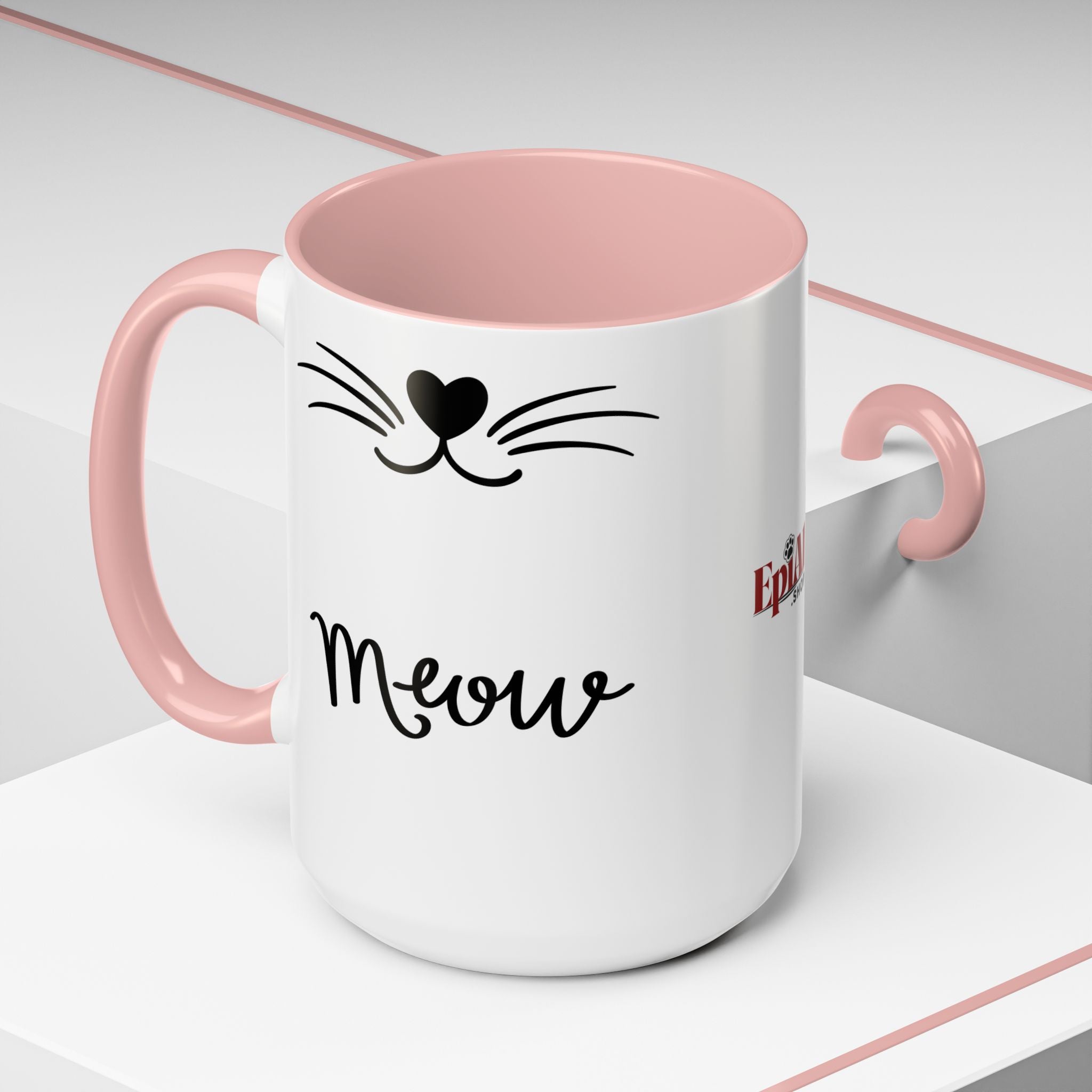 Cute Cat Whiskers Coffee Mug - Drinkware, Coffee Mugs - EpiAl's Shop