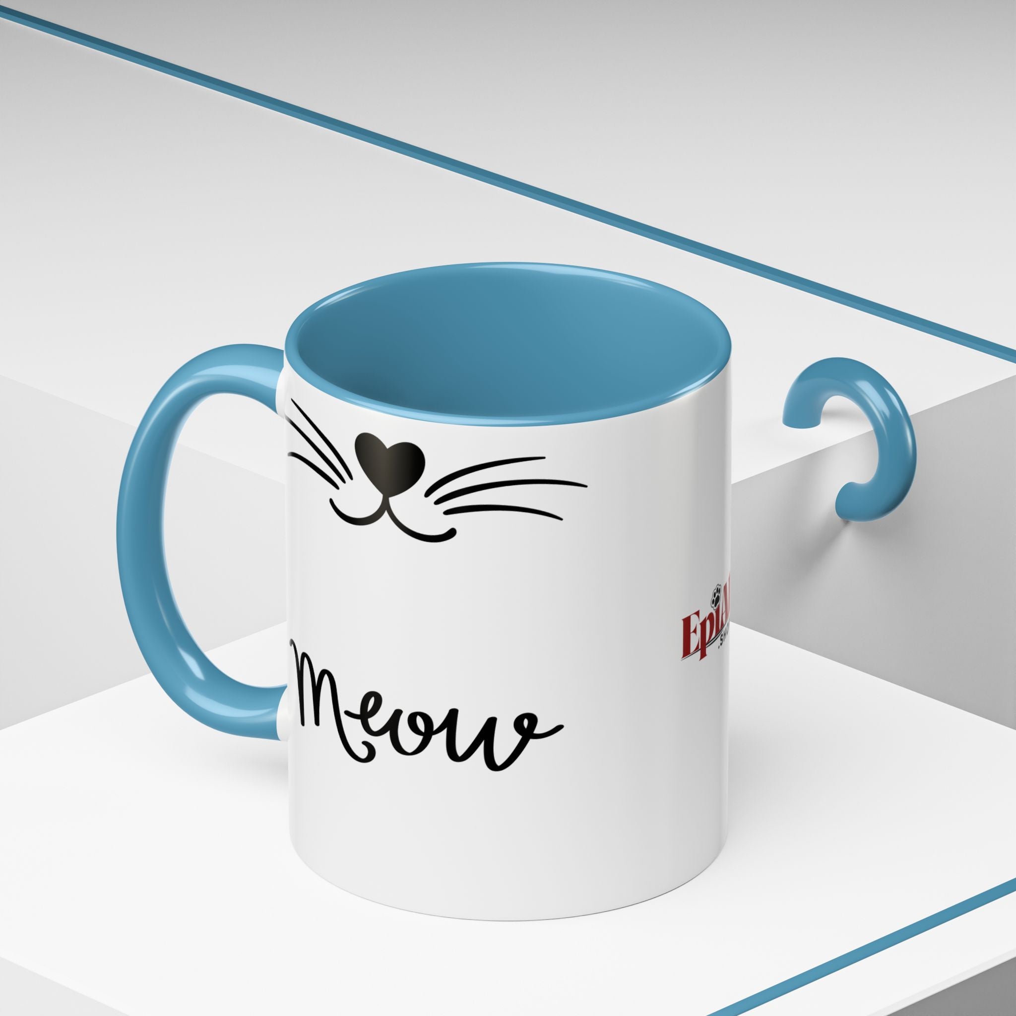 Cute Cat Whiskers Coffee Mug - Drinkware, Coffee Mugs - EpiAl's Shop