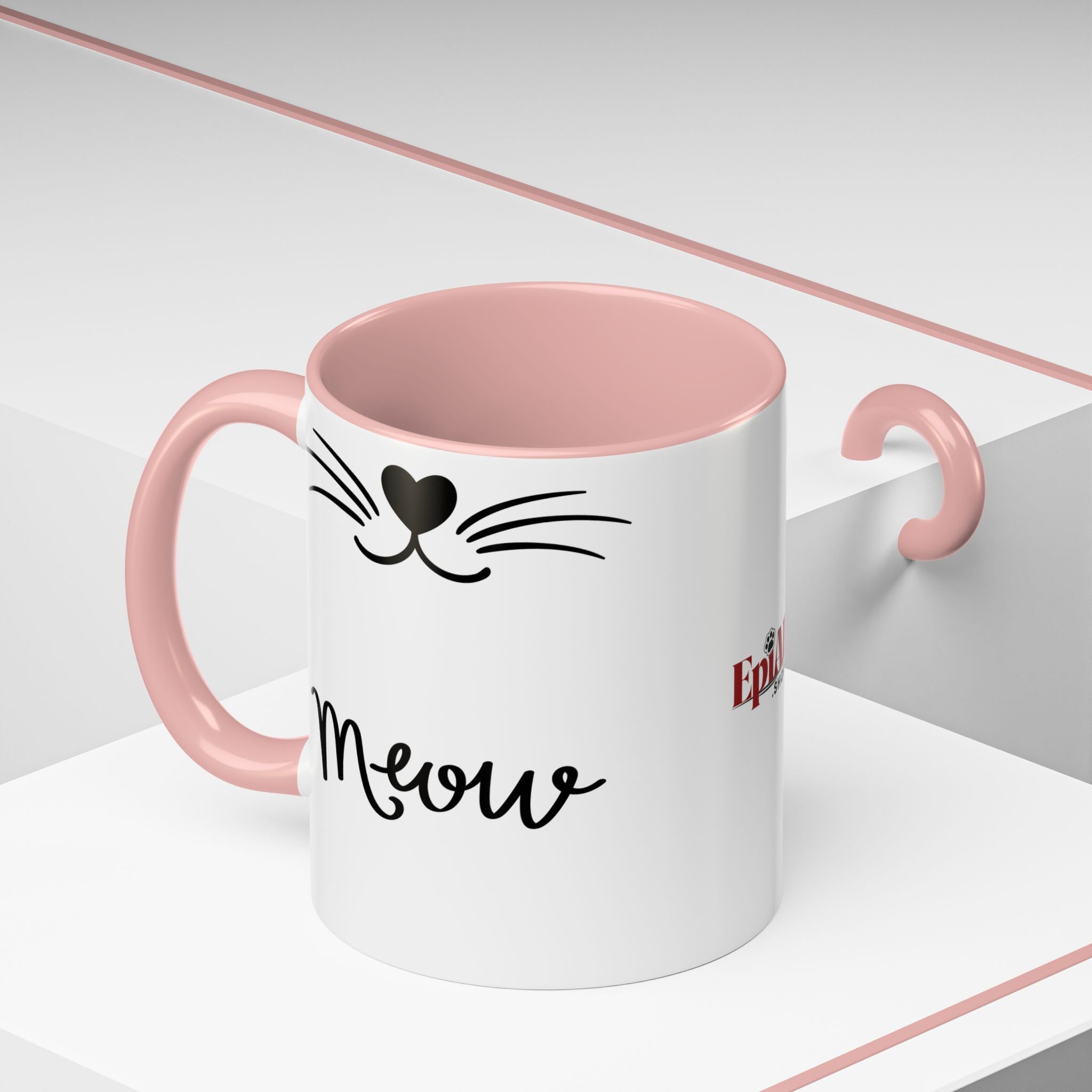 Cute Cat Whiskers Coffee Mug - Drinkware, Coffee Mugs - EpiAl's Shop