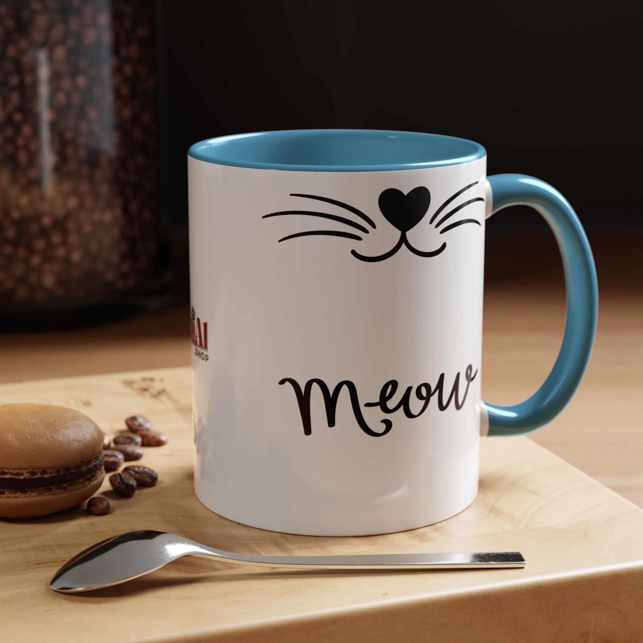 Cute Cat Whiskers Coffee Mug - Drinkware, Coffee Mugs - EpiAl's Shop