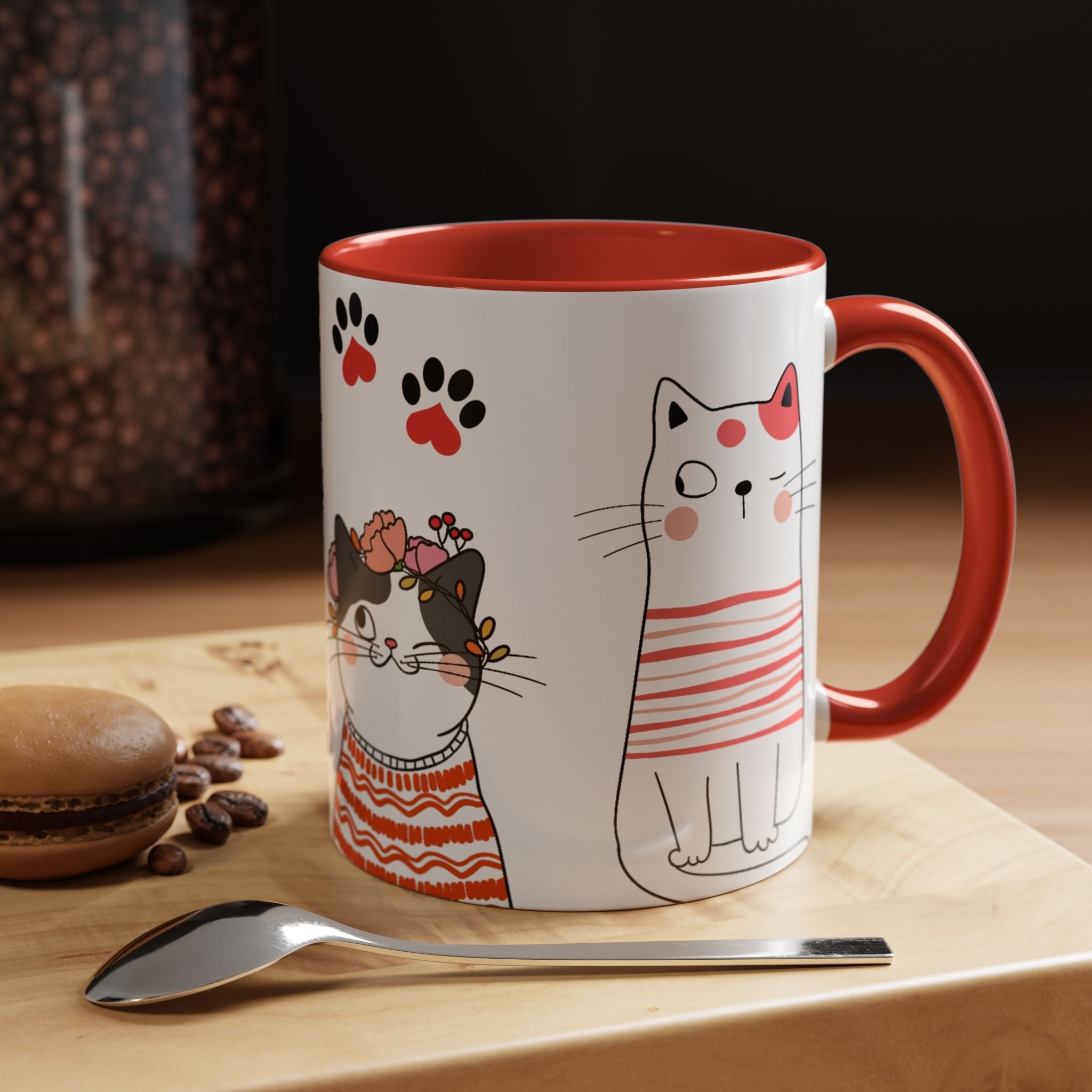 Cute Chilly Cats Coffee Mug - Drinkware, Coffee Mugs - EpiAl's Shop