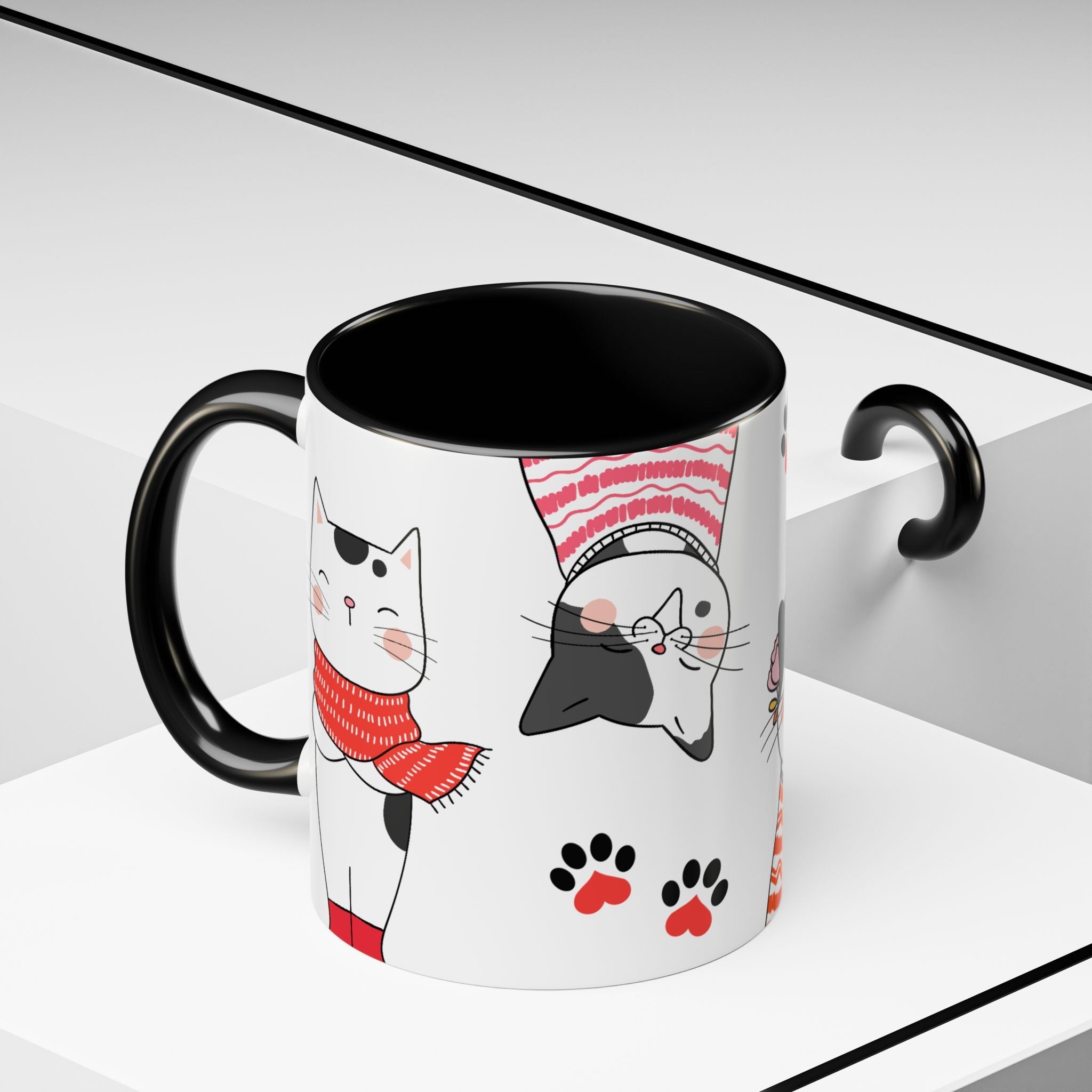 Cute Chilly Cats Coffee Mug - Drinkware, Coffee Mugs - EpiAl's Shop
