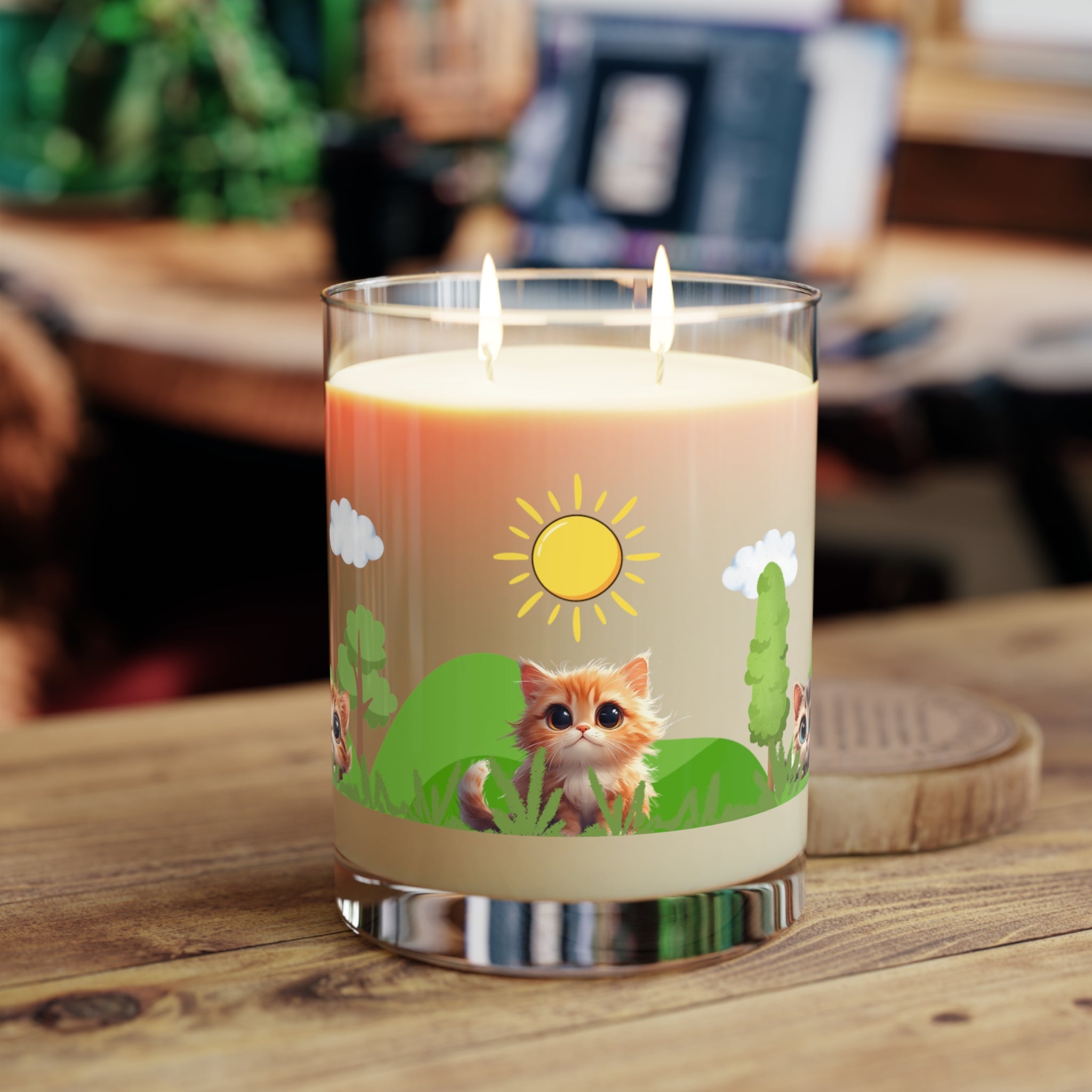 Cute Kitties Scented Candle - Adorable Relaxation - Decor, Scented Candles - EpiAl's Shop