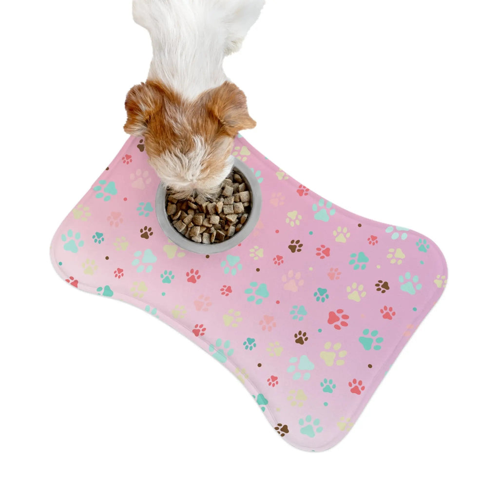 Cute Paw Print Pet Feeding Mat - Non - Slip Bowls Holder - Pet Supplies - EpiAl's Shop