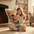 Cute Snuggly Cat Hugging Cushion - Decor, Home, Pillows - EpiAl's Shop
