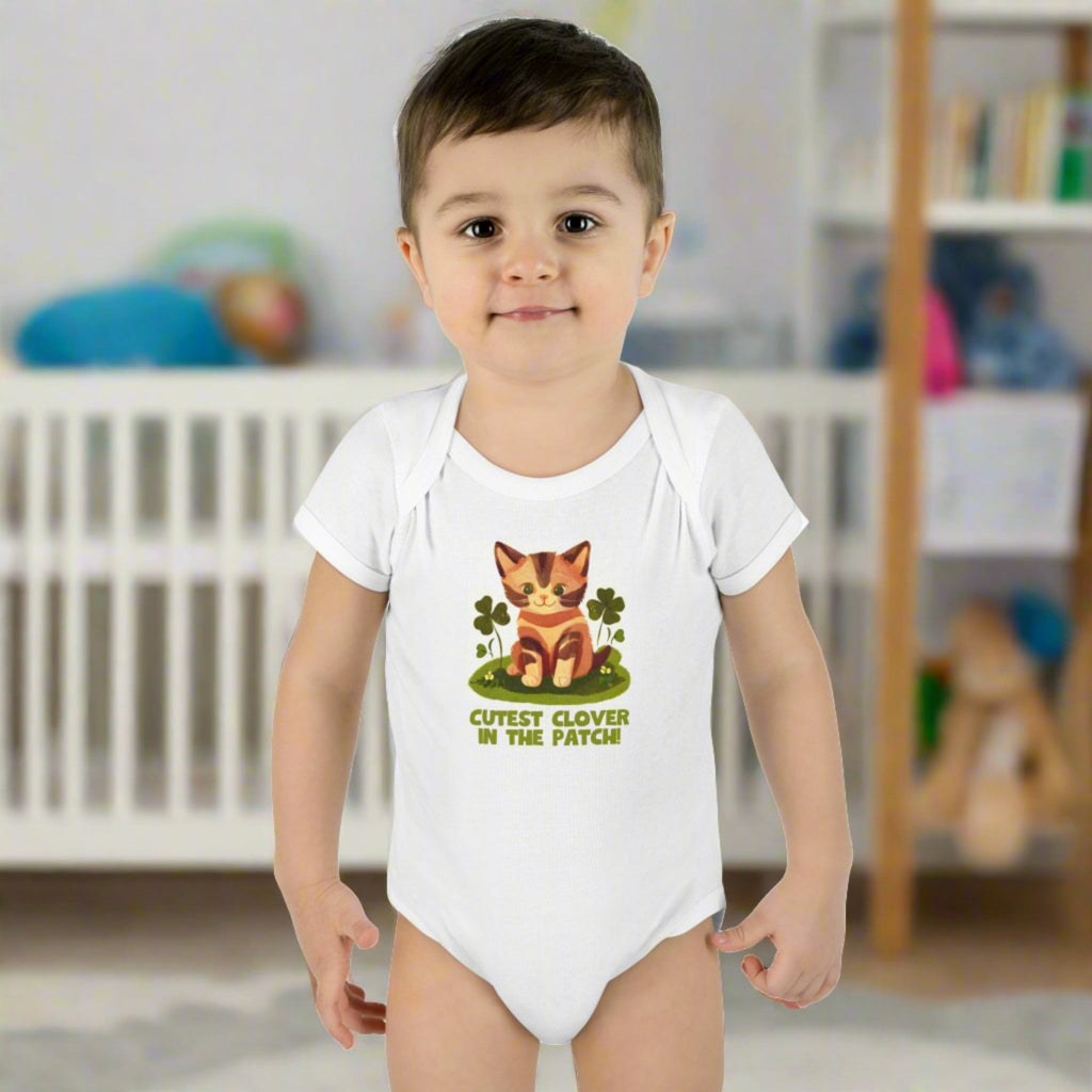 Cutest Clover Infant Baby Rib Bodysuit - EpiAl's Shop