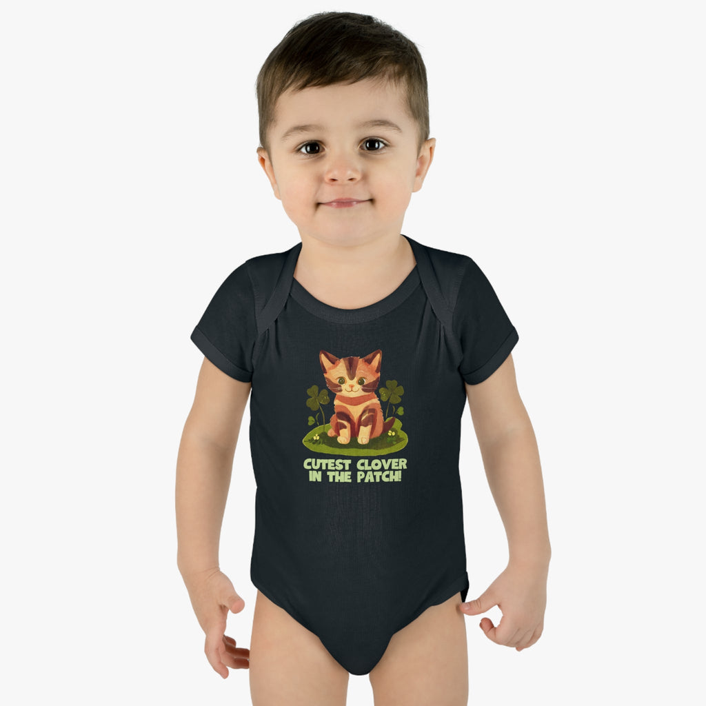 Cutest Clover Infant Baby Rib Bodysuit - Kids clothes - Epileptic Al’s Shop