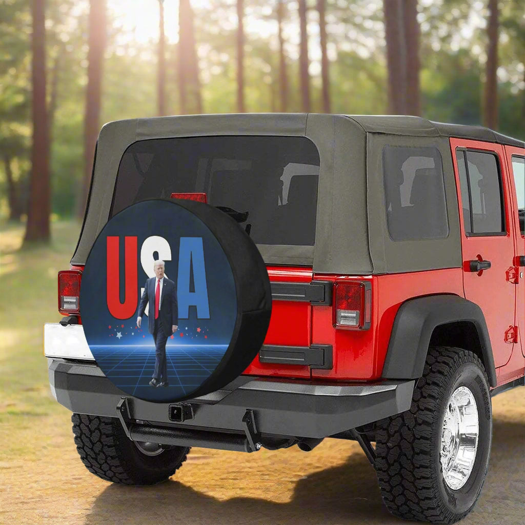 Trump USA Spare Tire Cover (Medium)(16")
