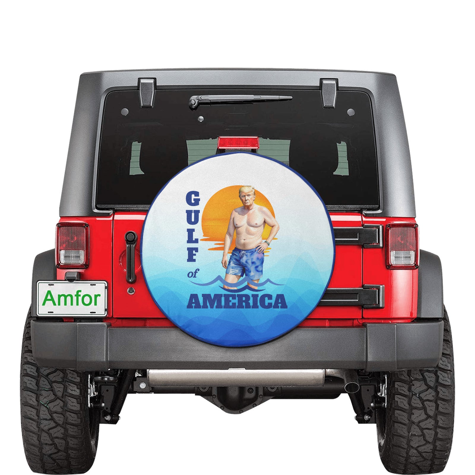 Gulf Coast Trump Spare Tire Cover (Small)(15")
