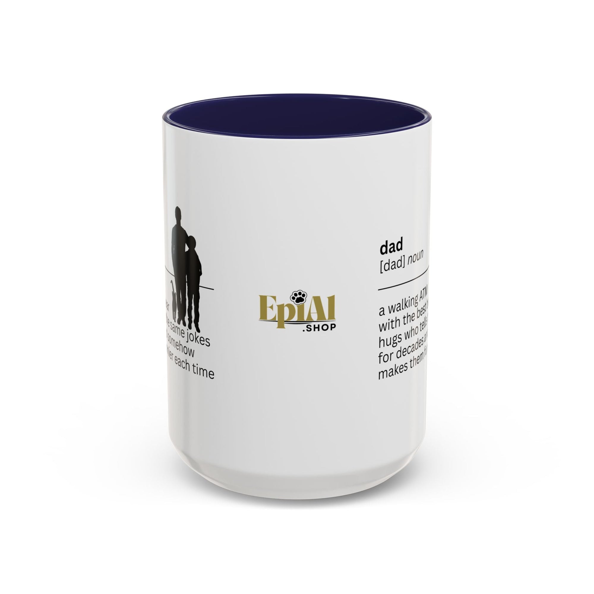 Dad ATM Accent Coffee Mug - Perfect Gift for Dads - Drinkware, Coffee Mugs - EpiAl's Shop