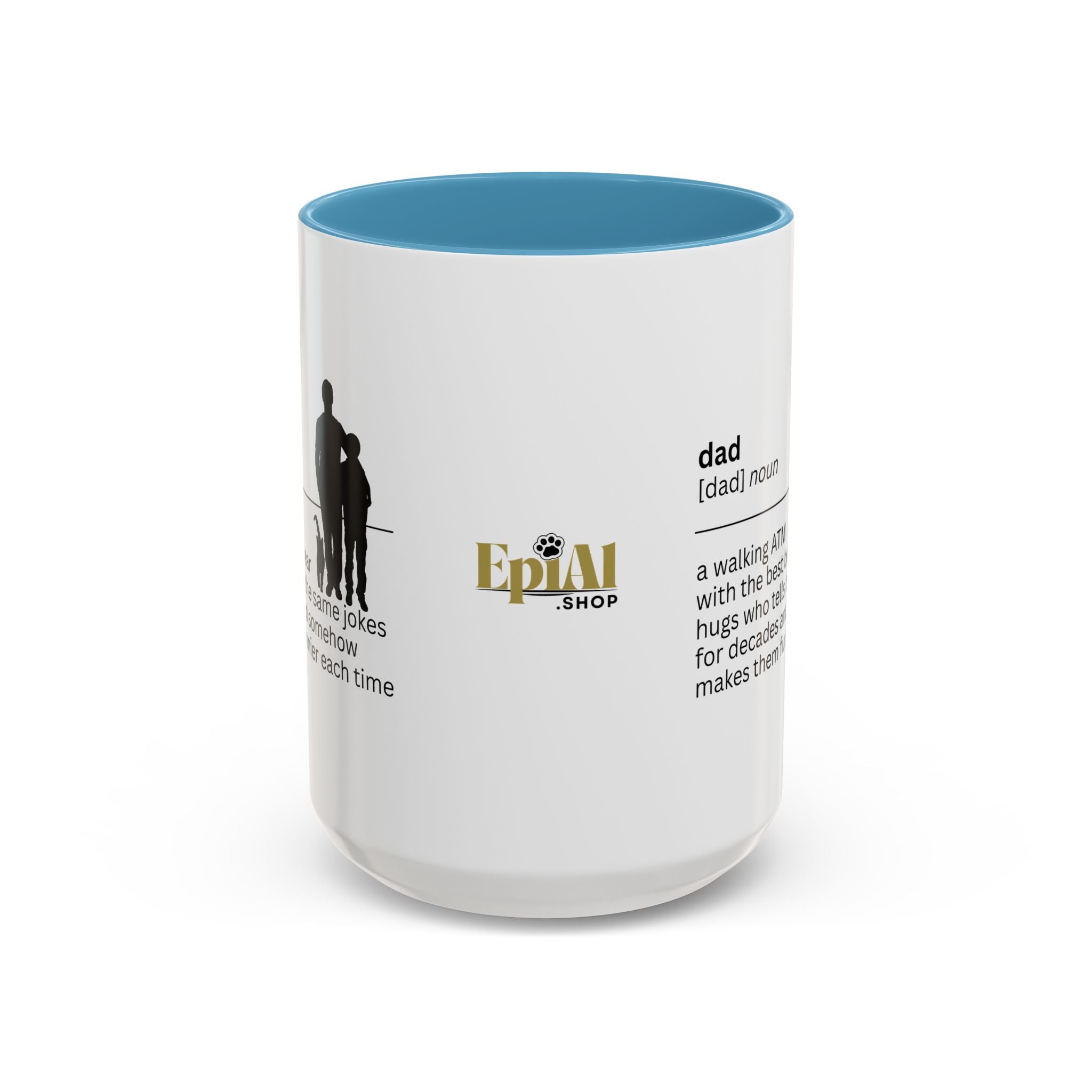 Dad ATM Accent Coffee Mug - Perfect Gift for Dads - Drinkware, Coffee Mugs - EpiAl's Shop