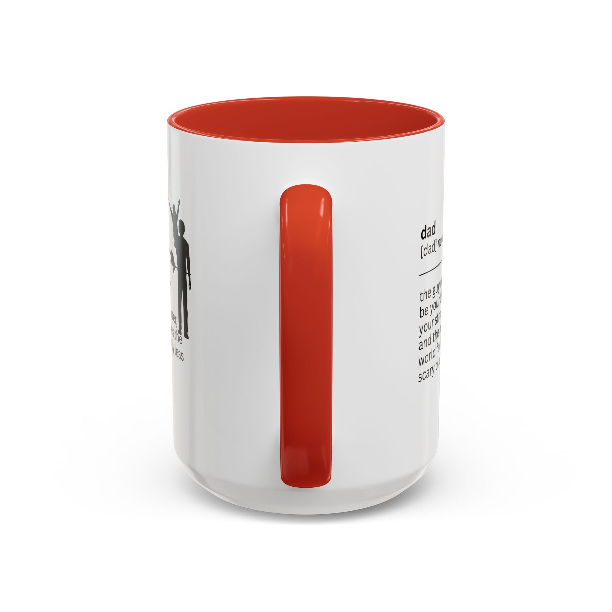 Dad Biggest Fan Accent Coffee Mug - Perfect Gift for Dads - Drinkware, Coffee Mugs - EpiAl's Shop
